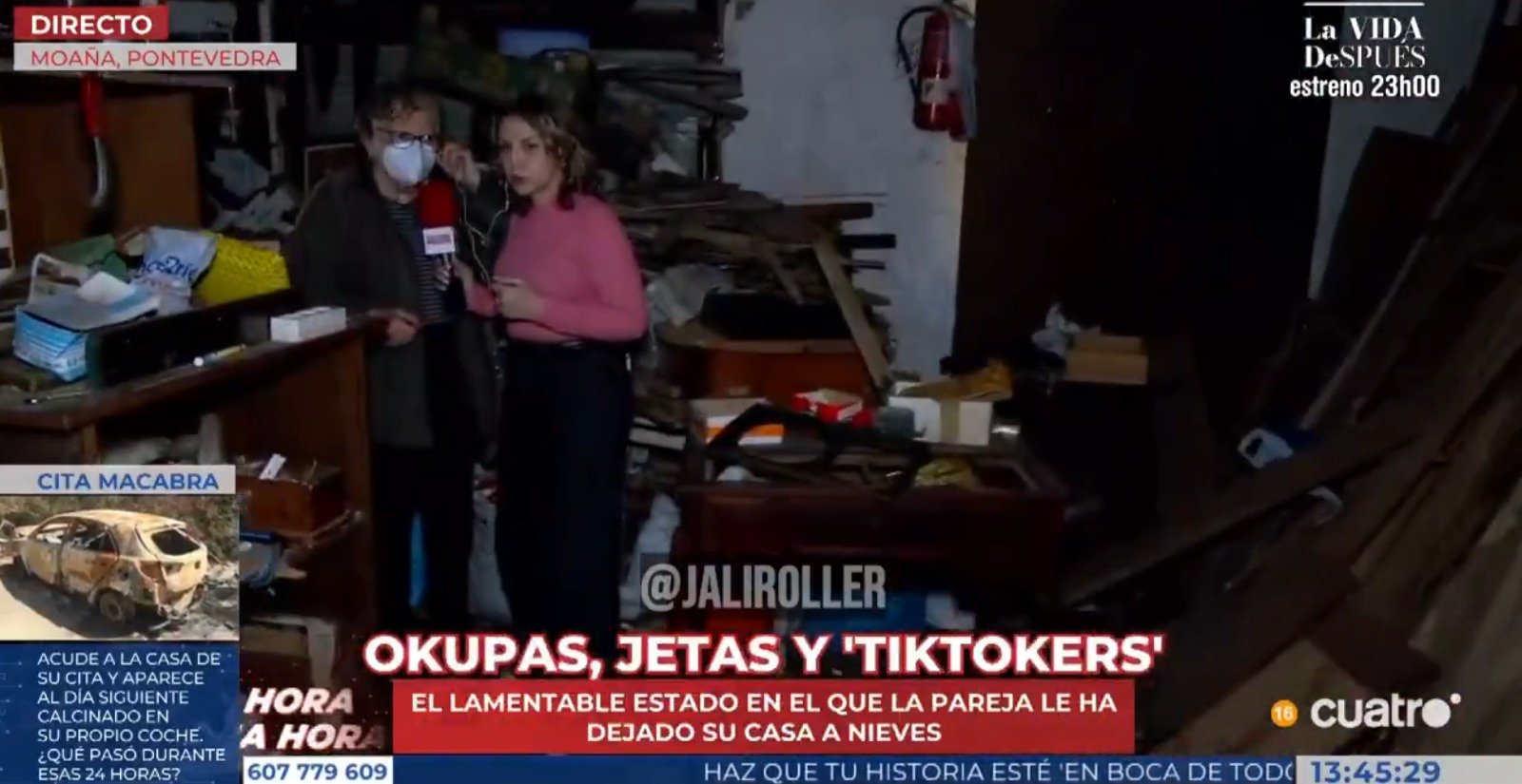 ‘En boca de todos’ se ha desplazado a la localidad de Moaña (Pontevedra) para dar voz a unos propietarios que han sufrido a unos okupas tiktokers
