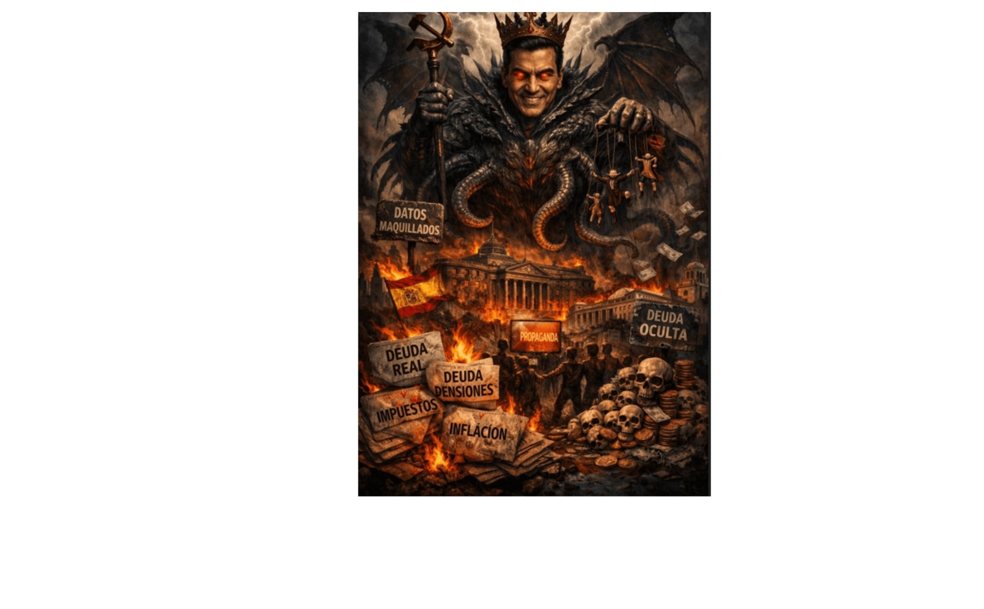 Es el síndrome del mal gobernante: endeudar a sus gobernados