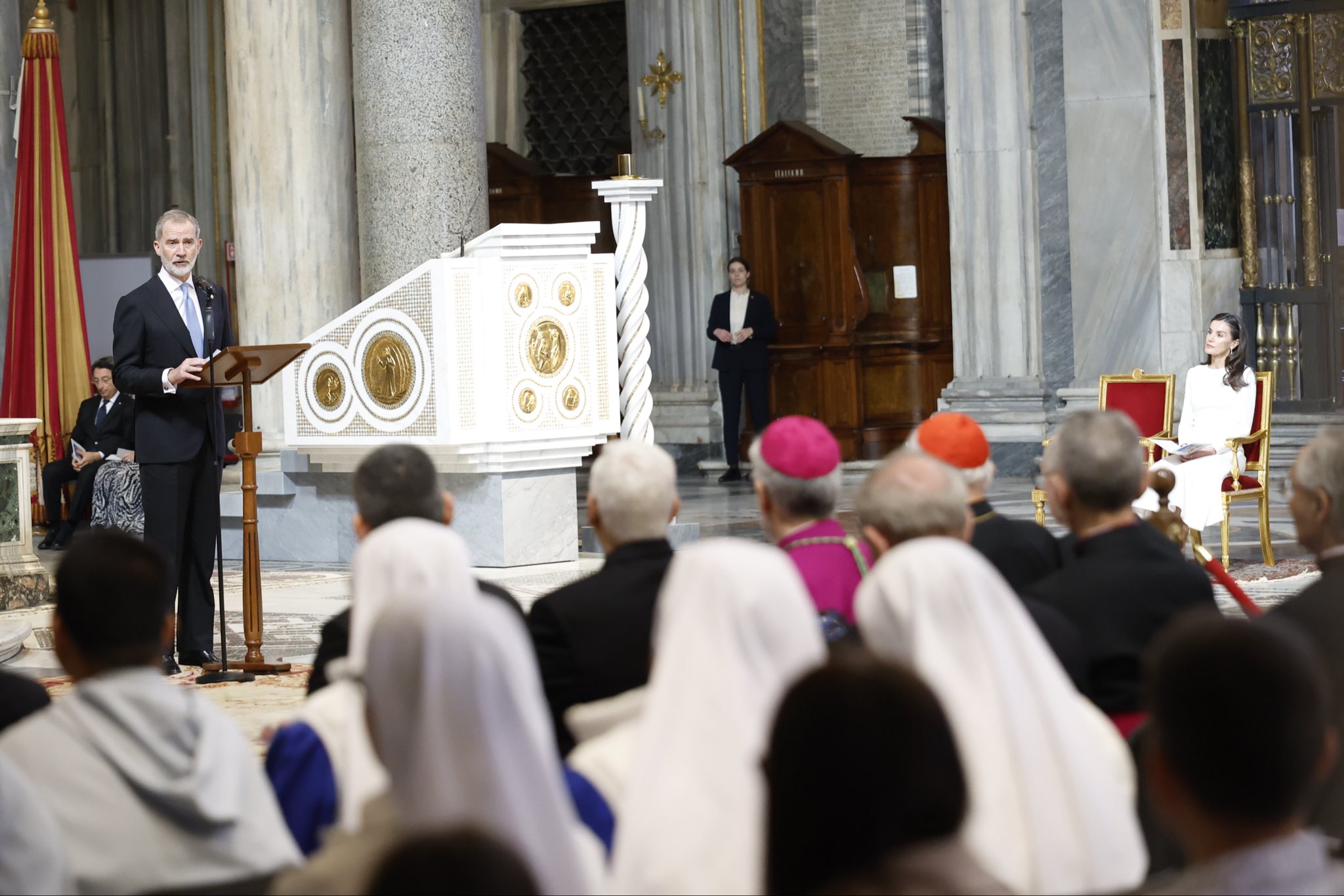 Los reyes de España, don Felipe y Dola Letizia, de viaje en Roma: cita con León XIV, la última antes del viaje del Papa a España