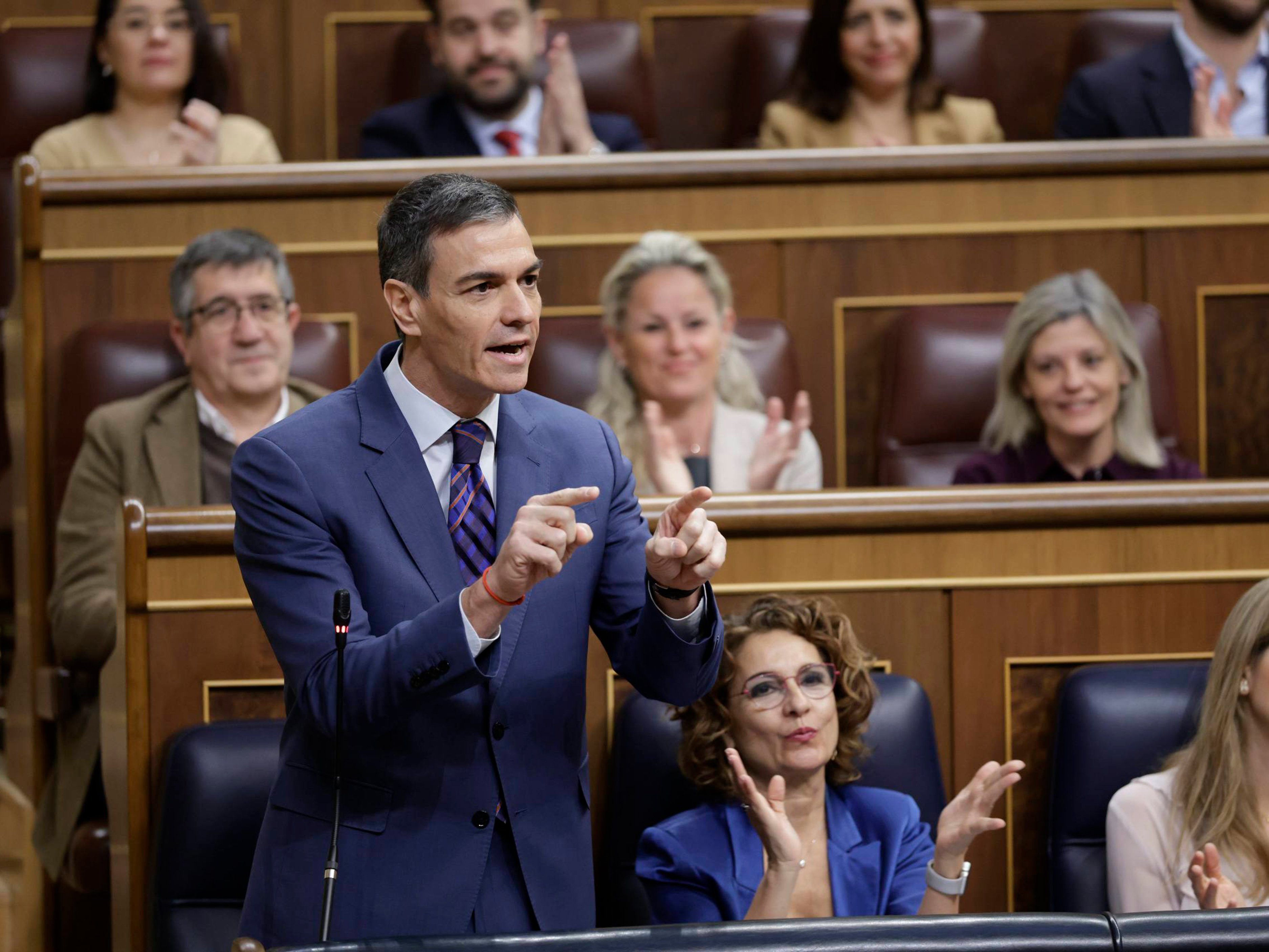 "Estamos en algo mucho peor, con un impacto mucho más profundo, que con la guerra ilegal de Irak", ha advertido Sánchez