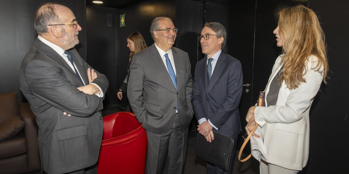 Eulogio López, Ángel Ron, Héctor Flórez y Sandra Segimón