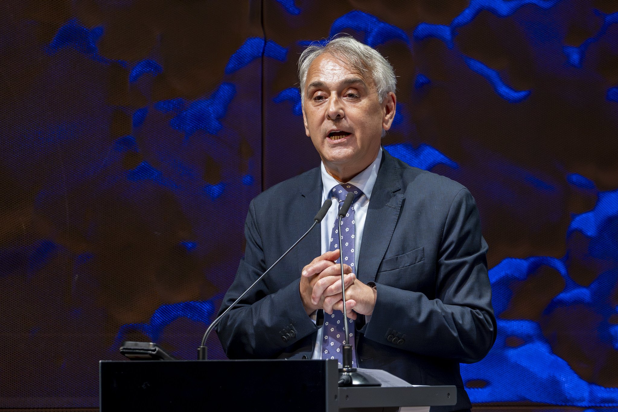 "La creación de riqueza es necesaria para cumplir con el primer mandato bíblico: "Creced y multiplicaos"": Rubén Manso, presidente del Centro de estudios económicos Diego de Covarrubias / Foto: Pablo Moreno