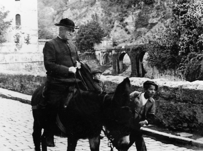 El padre Andrés Manjón, fundador de las Escuelas del Ave María