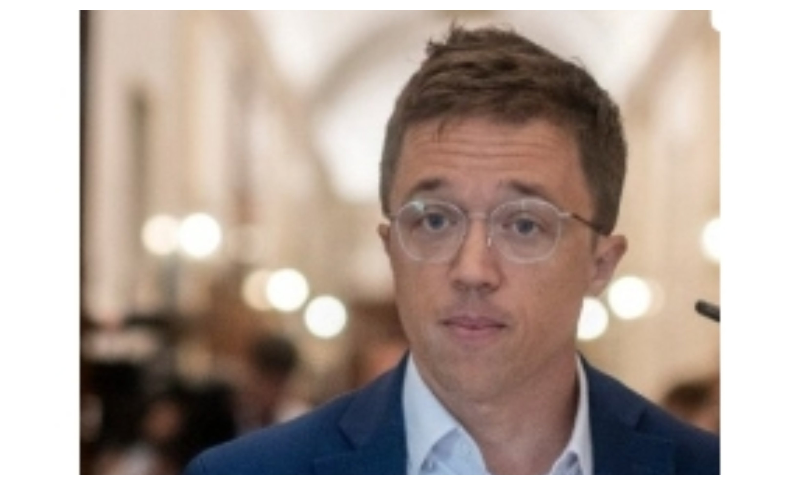 "Hoy vengo aquí a poner un límite a las difamaciones y a las calumnias por las que tendrá que responder la señora Mouliaá": Íñigo Errejón