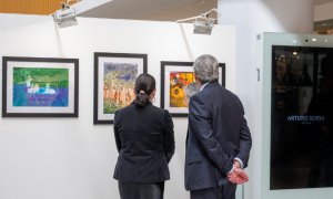 La 11ª edición de la feria de arte inclusivo ‘Trazos’ ha tenido lugar en el Centro Comercial Arturo Soria Plaza, propiedad de Merlin Properties