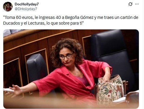 Le ingresas a Begoña