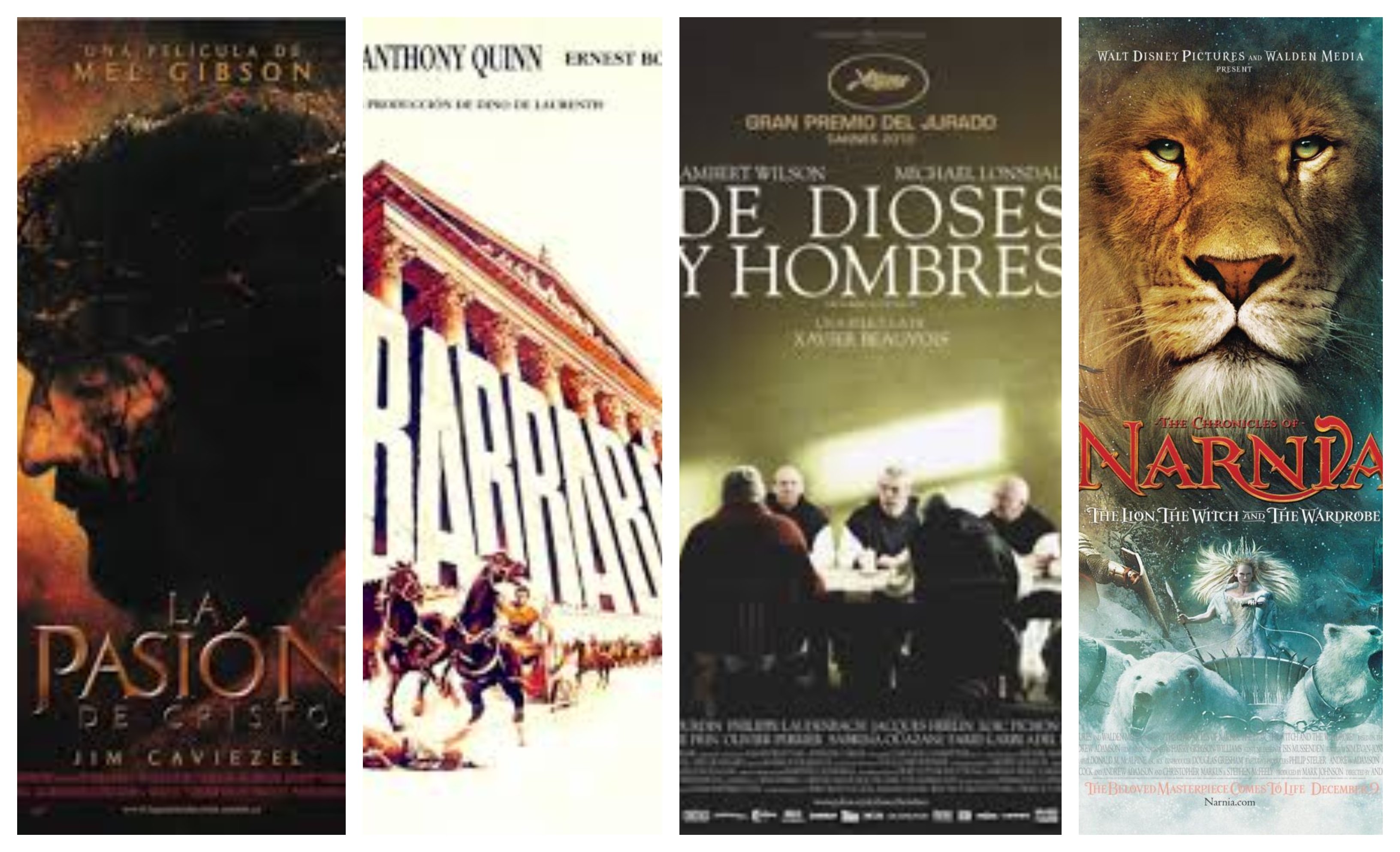 Cuatro películas para ver en Semana Santa