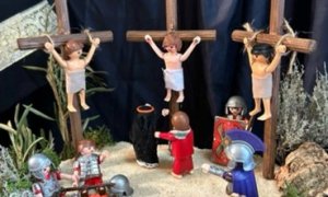 Pasión Viviente de Morata versión Playmobil