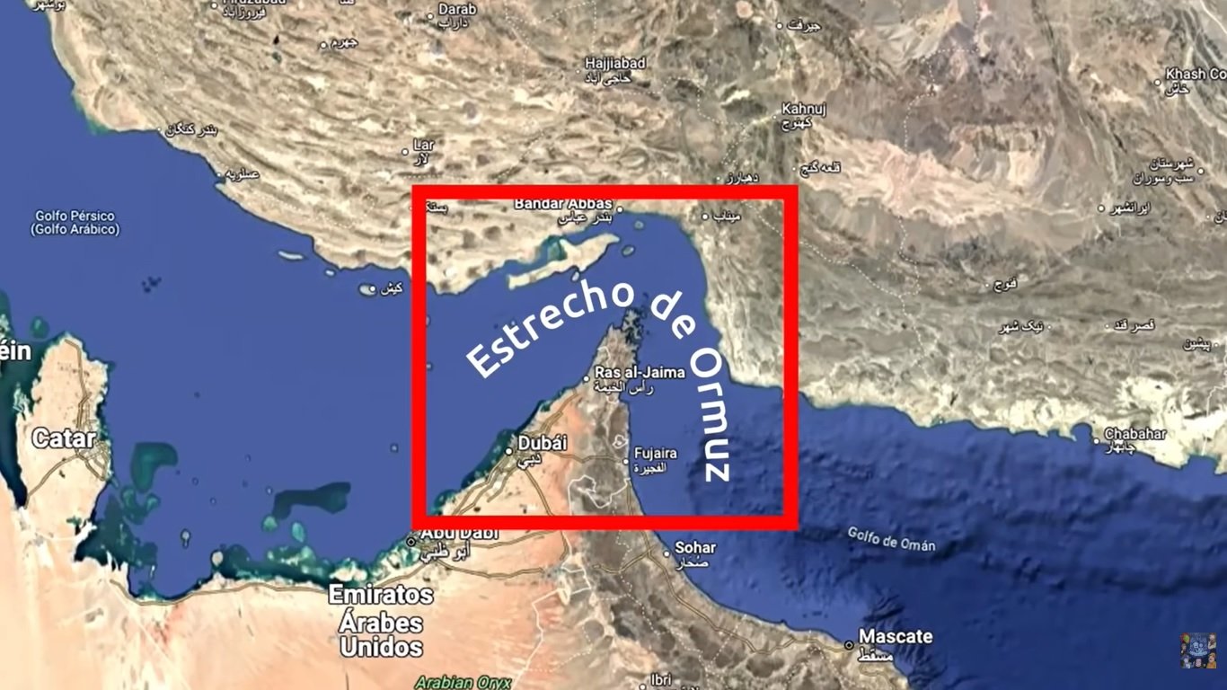 Por el estrecho de Ormuz transitan aproximadamente el 20% del petróleo mundial y el 19% del gas natural licuado