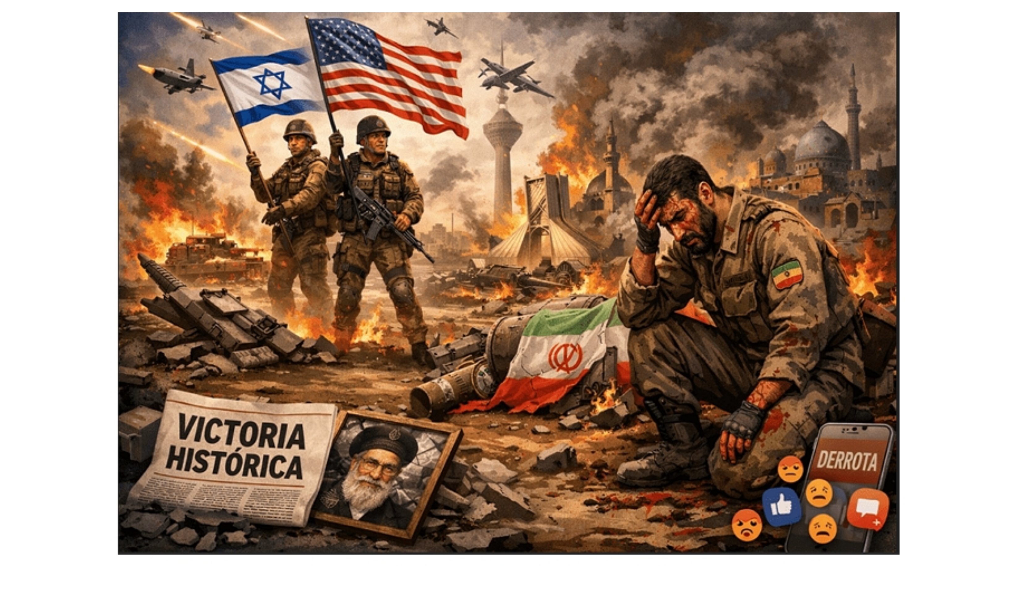 Estados Unidos e Israel están ganando la guerra a Irán