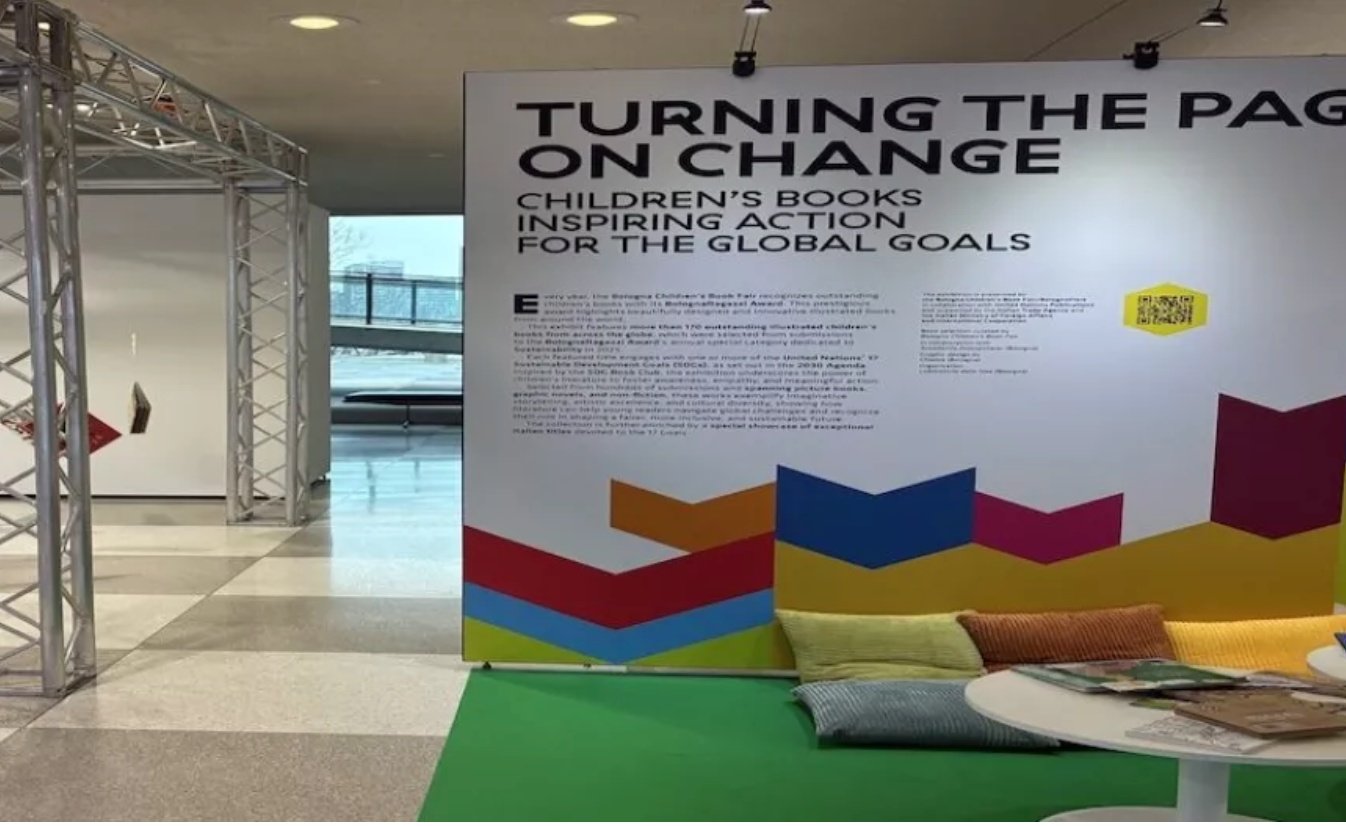 Feria del Libro Infantil organizada en la sede de Naciones Unidas, en Nueva York (Foto: C-Fam)