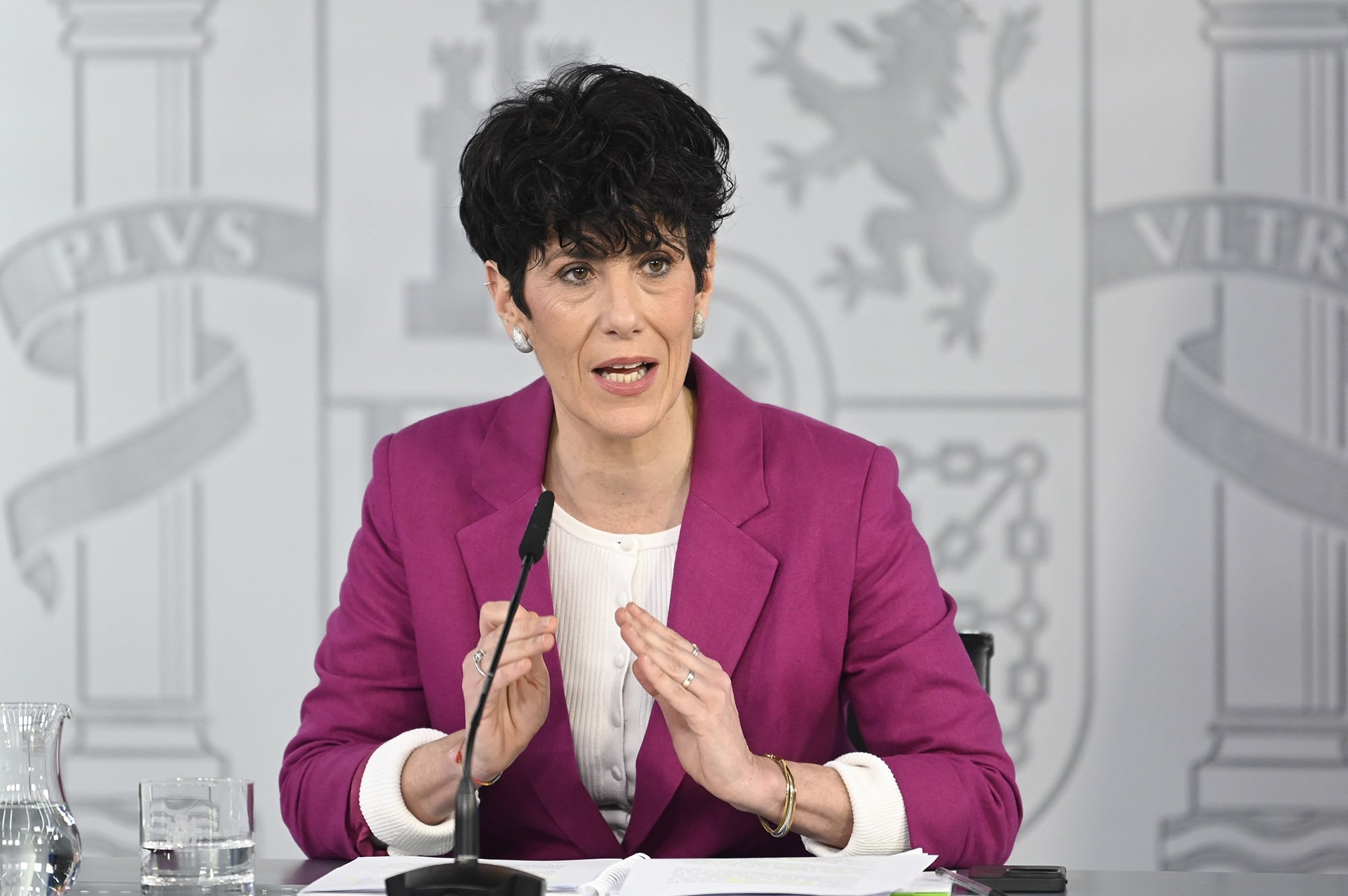 Elma Saiz, ya esta forjada en su puesto