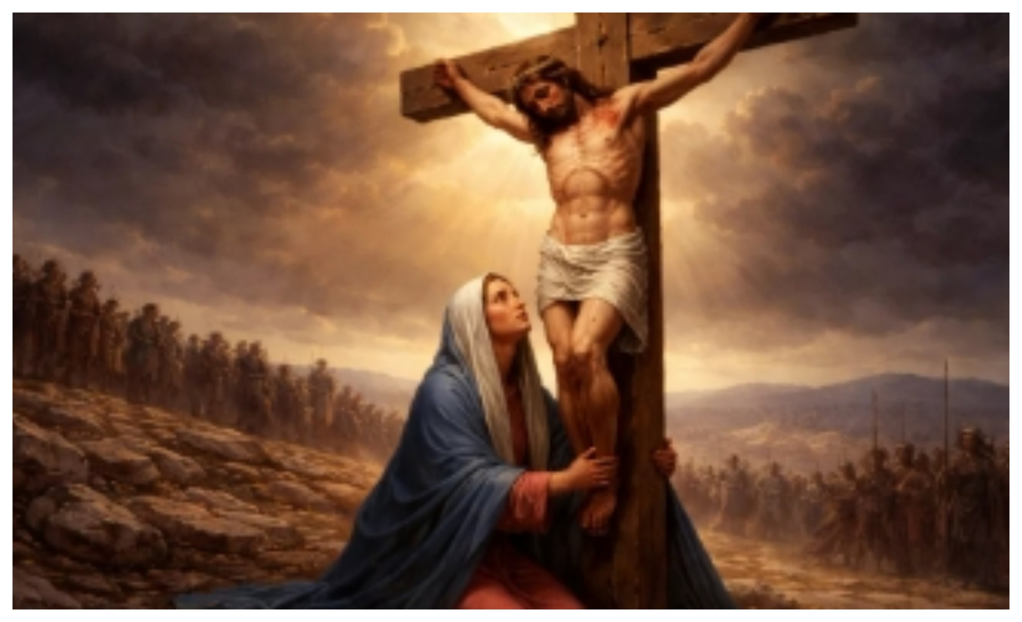 "María estaba, sencillamente"