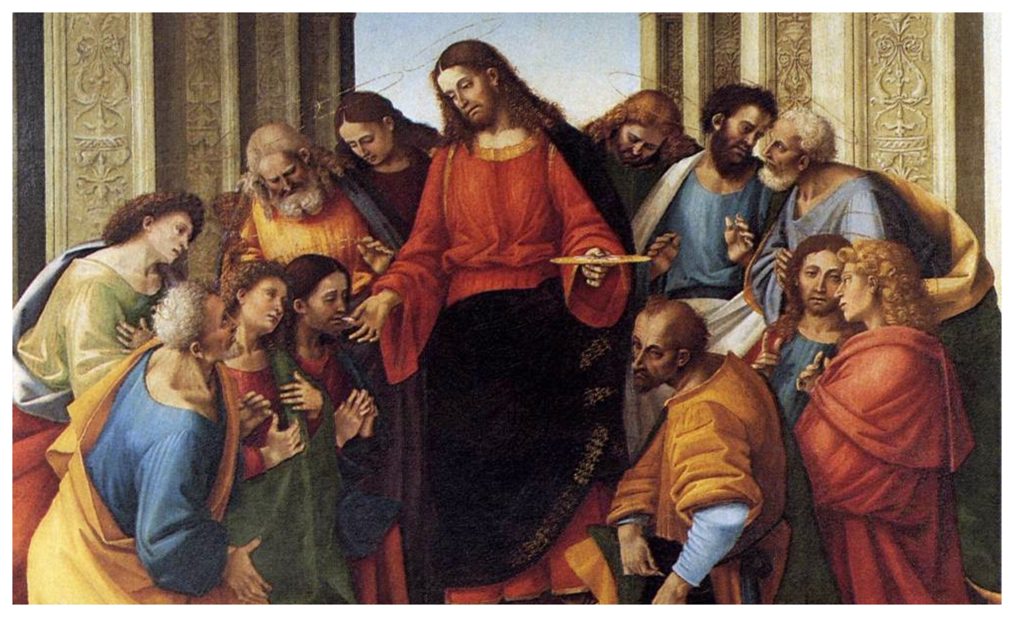 La comunión de los apóstoles, de Luca Signorelli