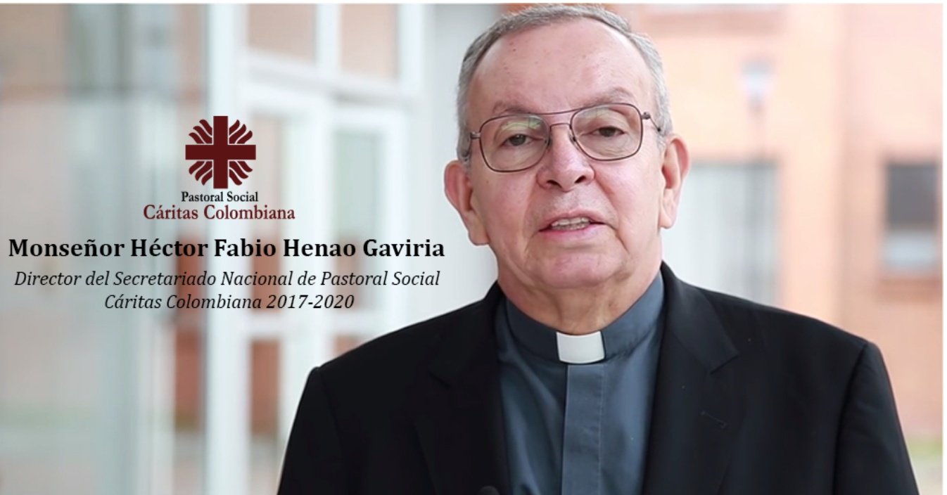 El delegado de los obispos colombianos para las relaciones Iglesia-Estado, Mons Héctor Fabio Henao