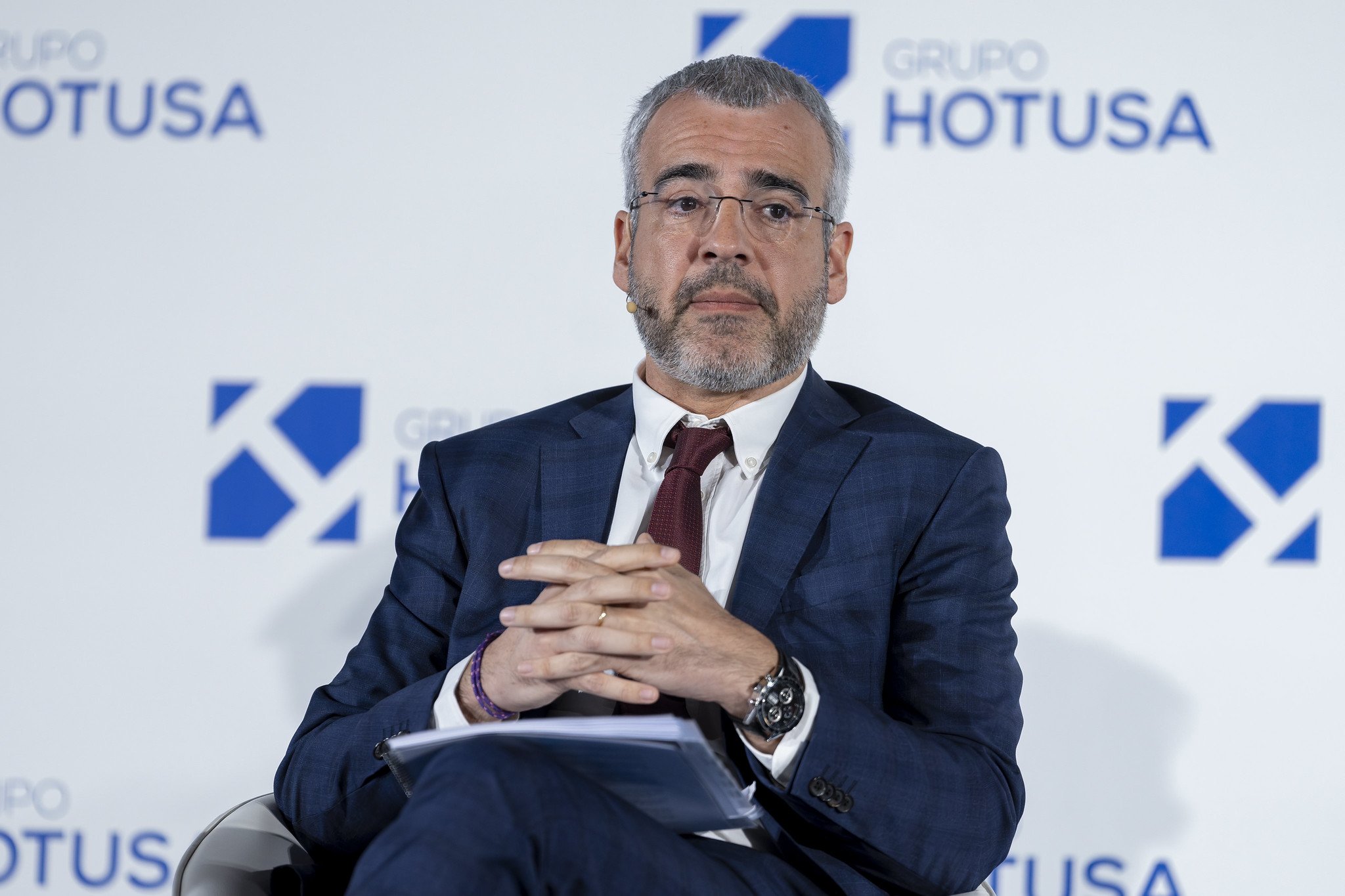 El socialista catalán Maurici Lucena está "muy ilusionado" con seguir al frente de AENA, al menos, otros cuatro años, pero al 'proxy' ISS no le gusta que ostente los cargos de presidente y CEO... y el caro premio literario también podría generar rechazo en la próxima Junta / Foto: Pablo Moreno