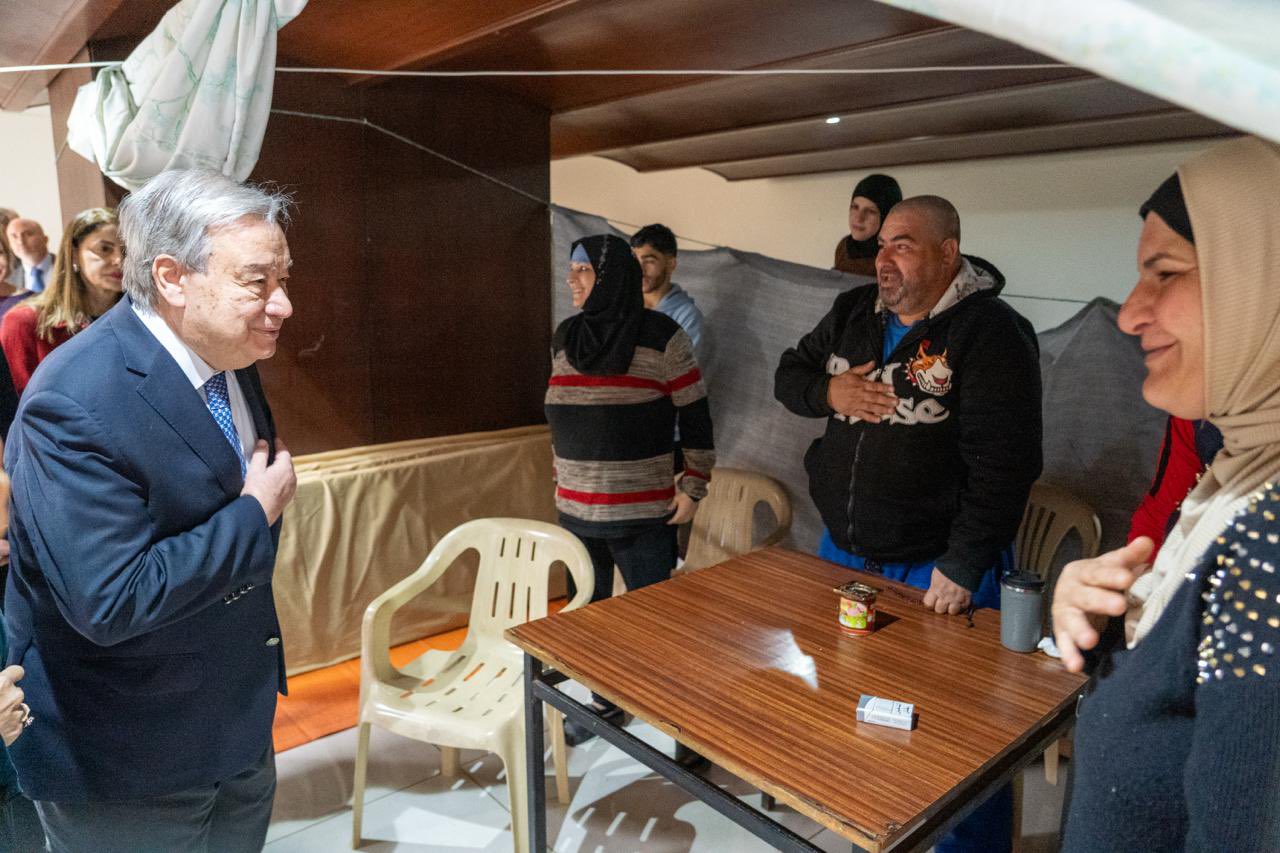 El actual secretario general de la ONU, Antonio Guterres