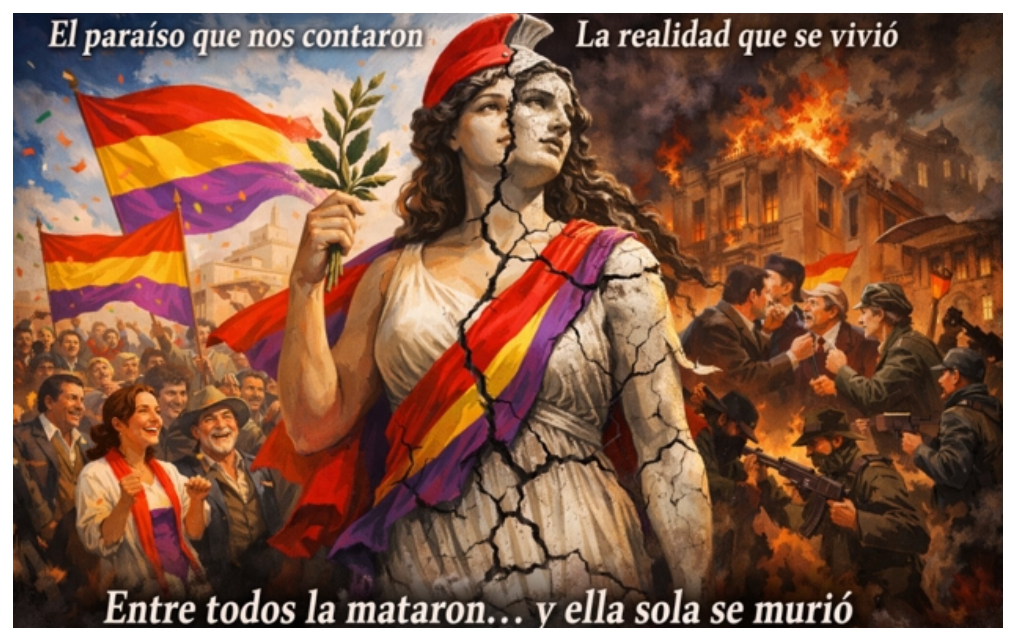 “Verdades y mentiras sobre la Segunda República Española: entre todos la mataron… y ella sola se murió”