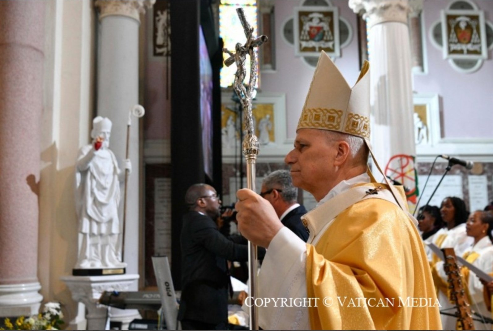 En su segundo día de visita en Argelia, el Papa León XIV celebró Misa en la Basílica dedicada a San Agustín