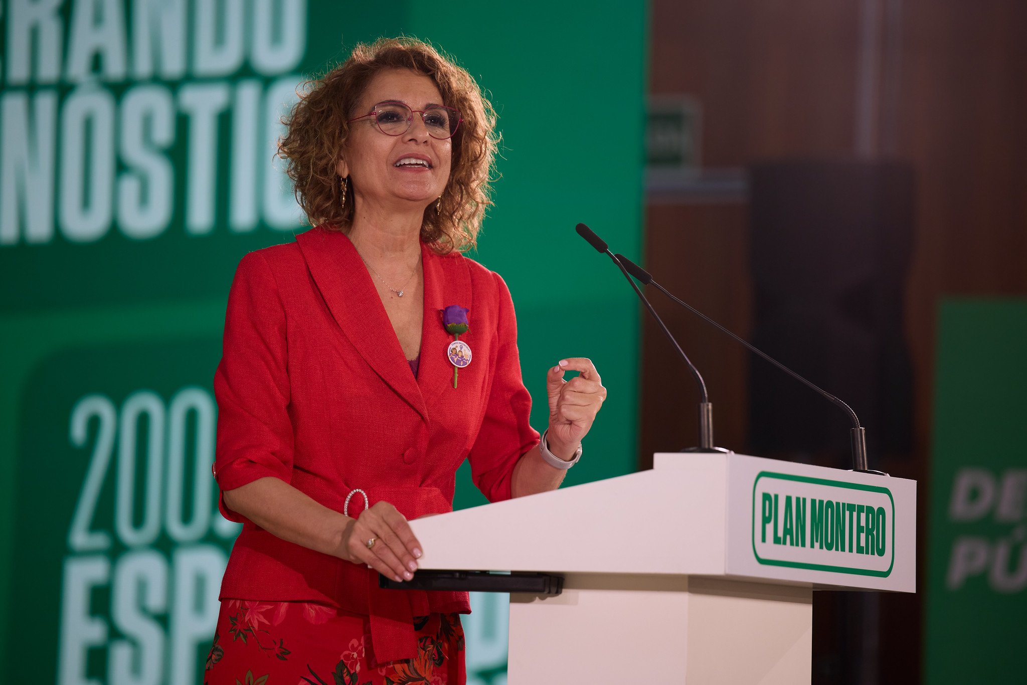 Fue el 13 de enero en un acto del PSOE donde Montero aseguró que Landaluce estaba “condenado, denunciado e investigado” por un delito de violencia de género