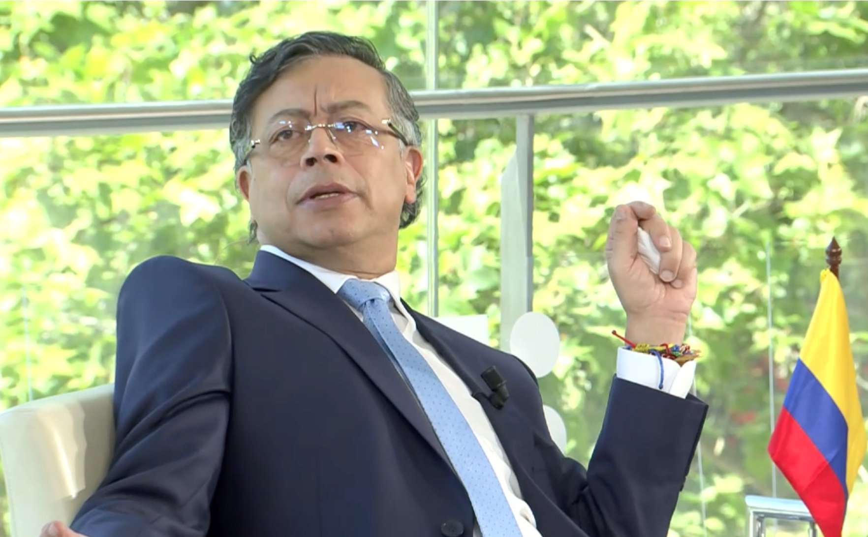 El presidente colombiano Gustavo Petro, progre entre los progres