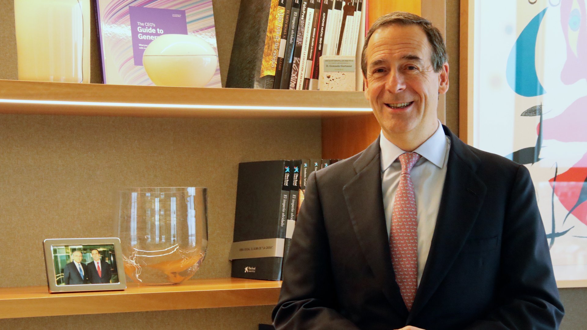 Gonzalo Gortázar, consejero delegado de Caixabank