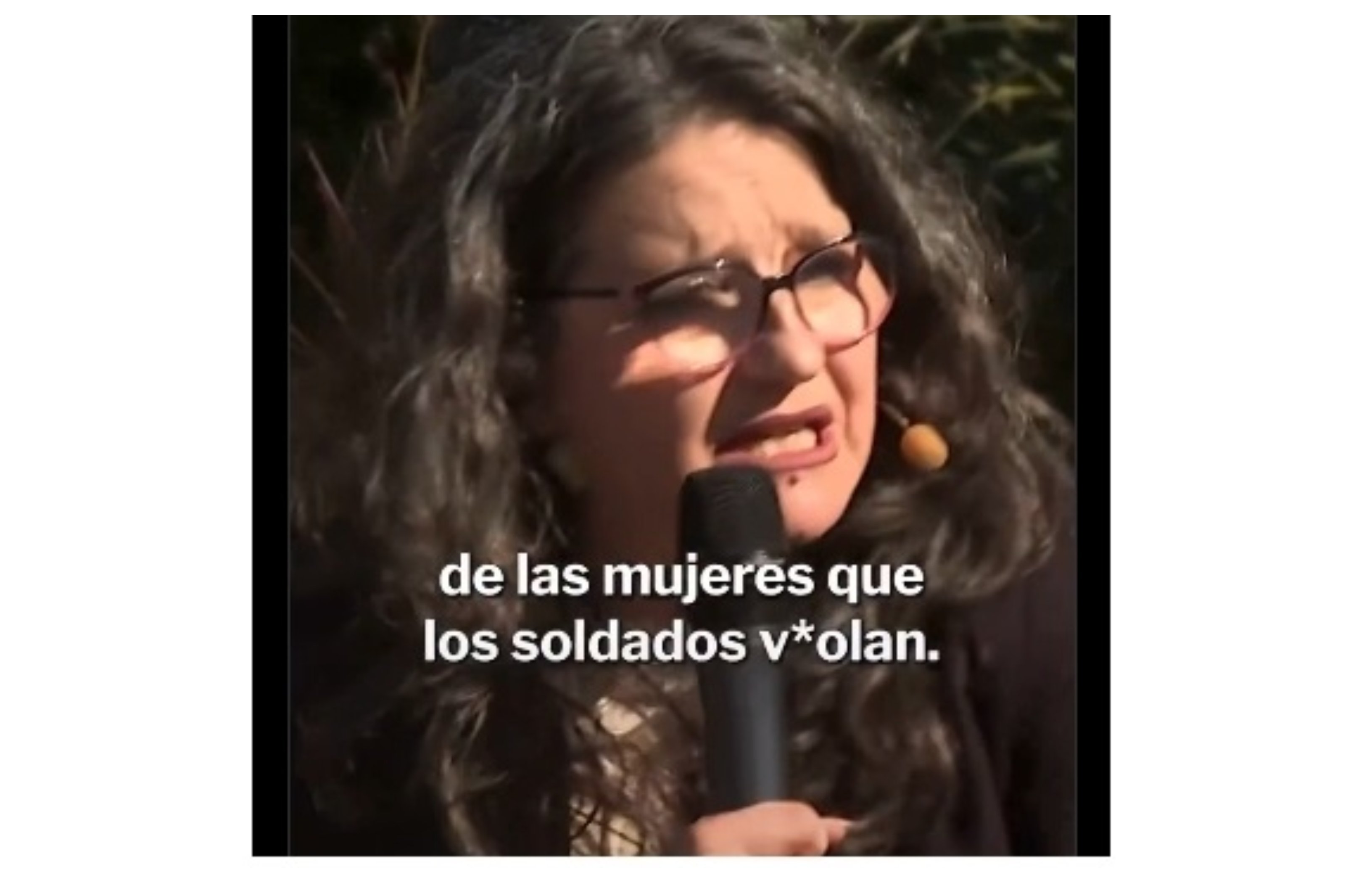 Mónica Oltra: “Las guerras se producen en los países de las mujeres que los soldados violan”