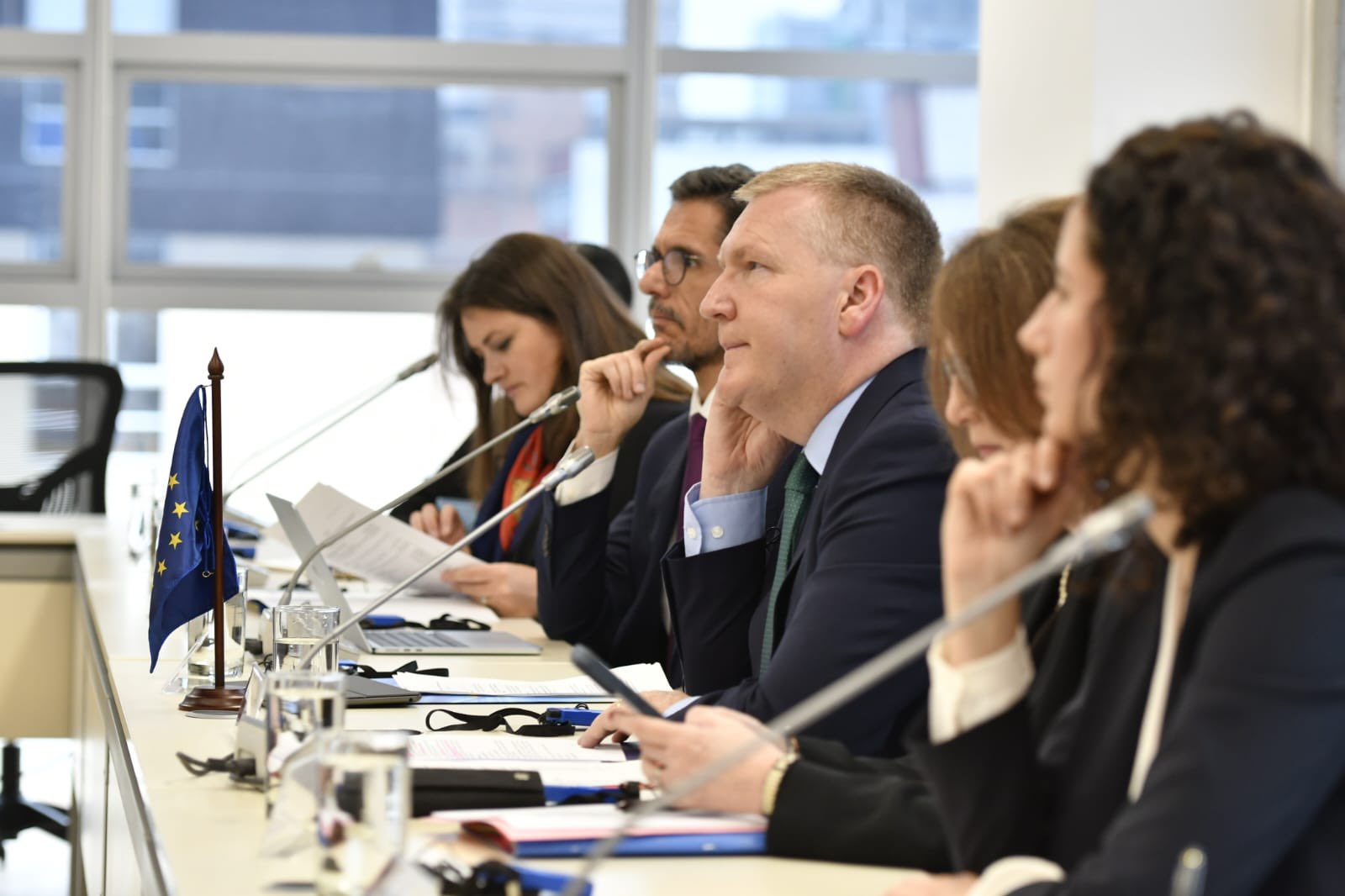 El Comisario Europeo de Democracia, Justicia, Estado de Derecho y Protección de los Consumidores, Michael McGrath