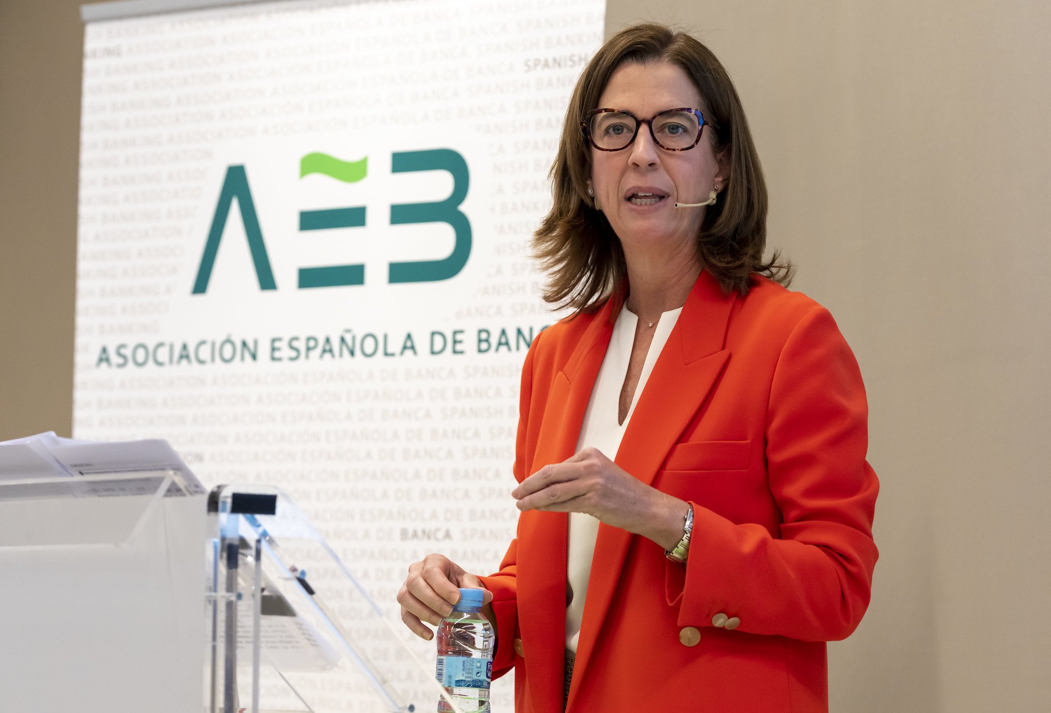 Alejandra Kindelán fue reelegida presidenta de la AEB, "por aclamación" / Foto: Pablo Moreno