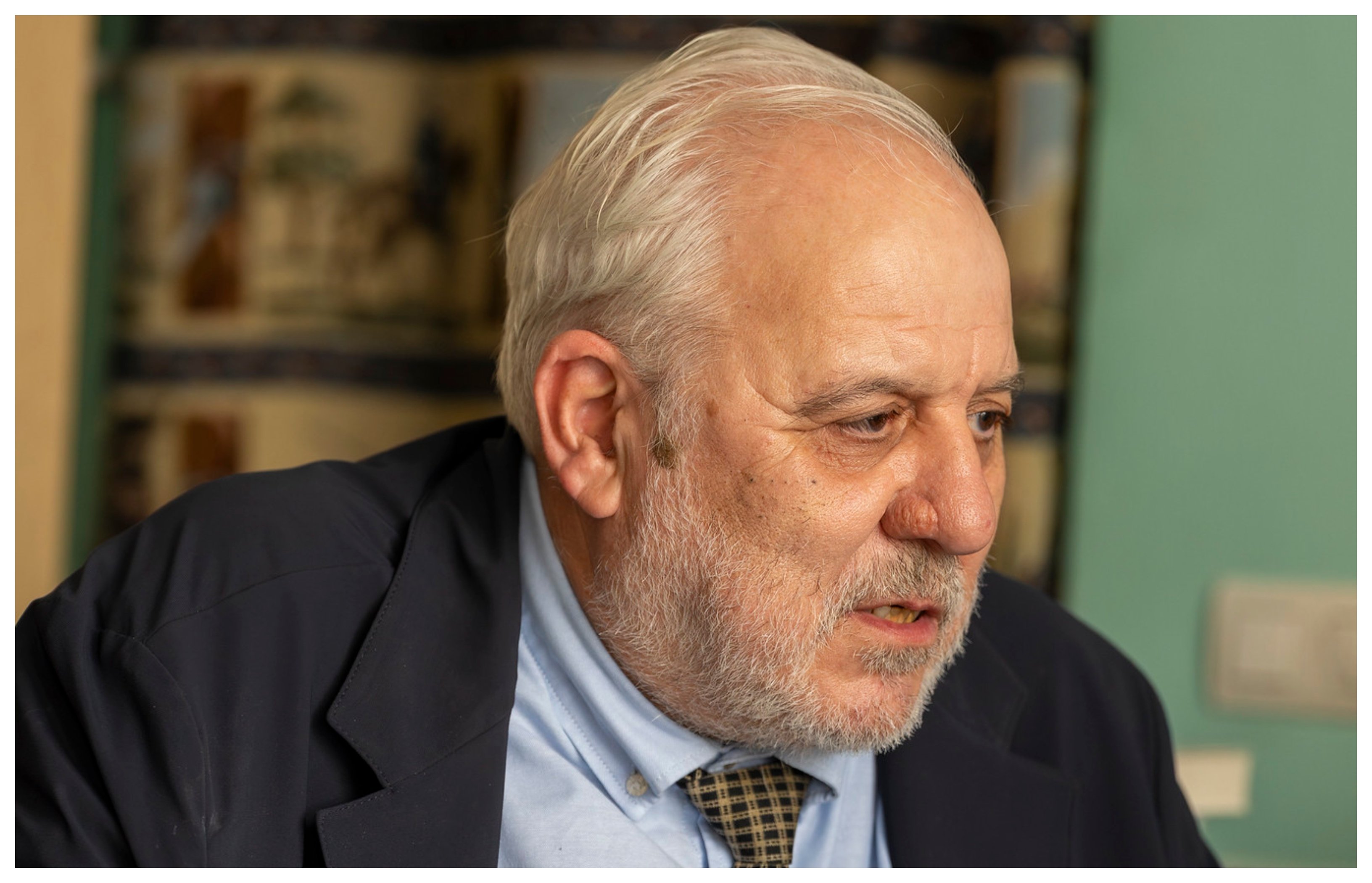 José Luis López-Linares llegó a la Hispanidad por "la indignación, porque estaba hasta las narices de que dijeran que España tiene que pedir perdón, de escuchar barbaridades, mentiras..." / Foto: Pablo Moreno