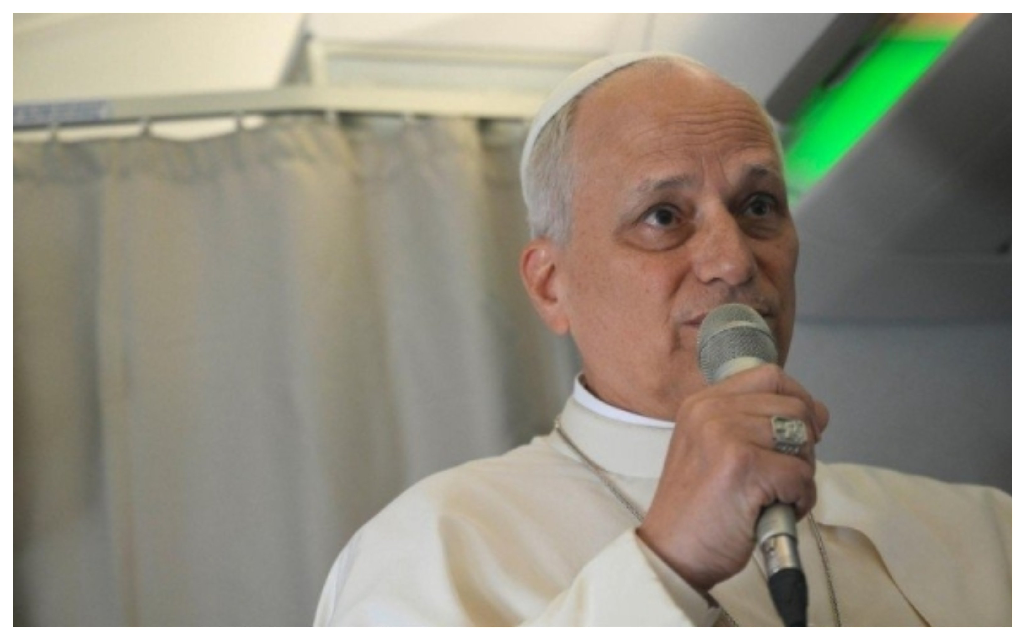 El Papa León XIV realizó unas declaraciones a los medios de comunicación en el avión de regreso a Roma /  Foto: Vatican Media