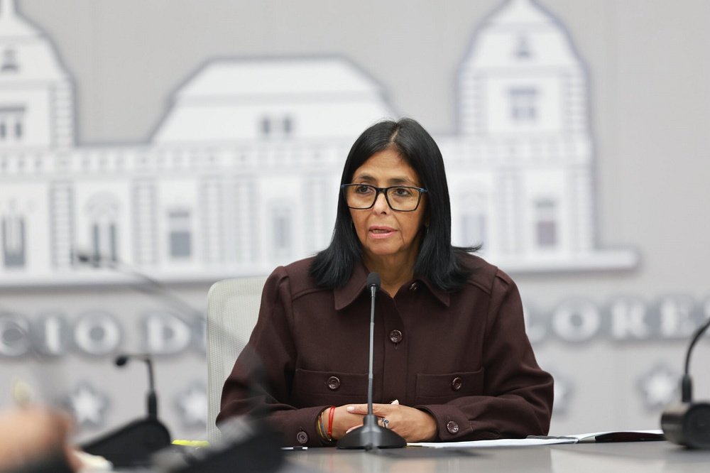 La actual presidenta interina de Venezuela, Delcy Rodríguez