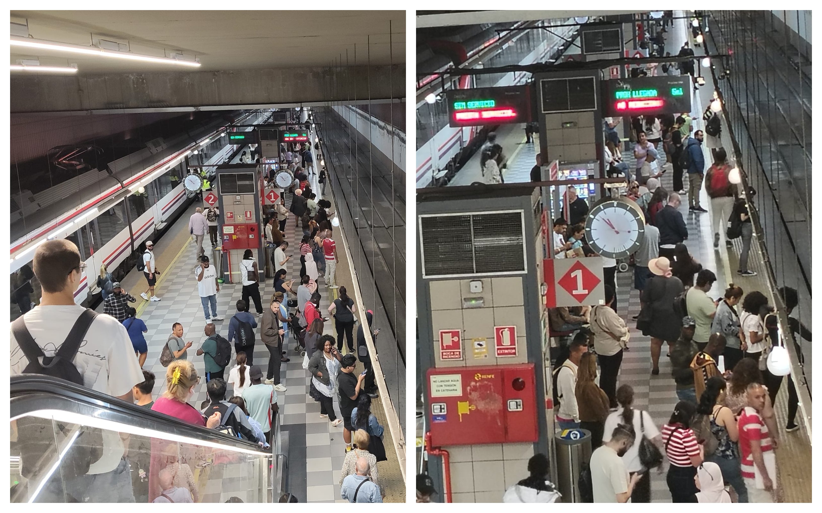 Caos ferroviario. La historia interminable: "Este tren no presta servicio"... ni este tampoco, ni este otro...