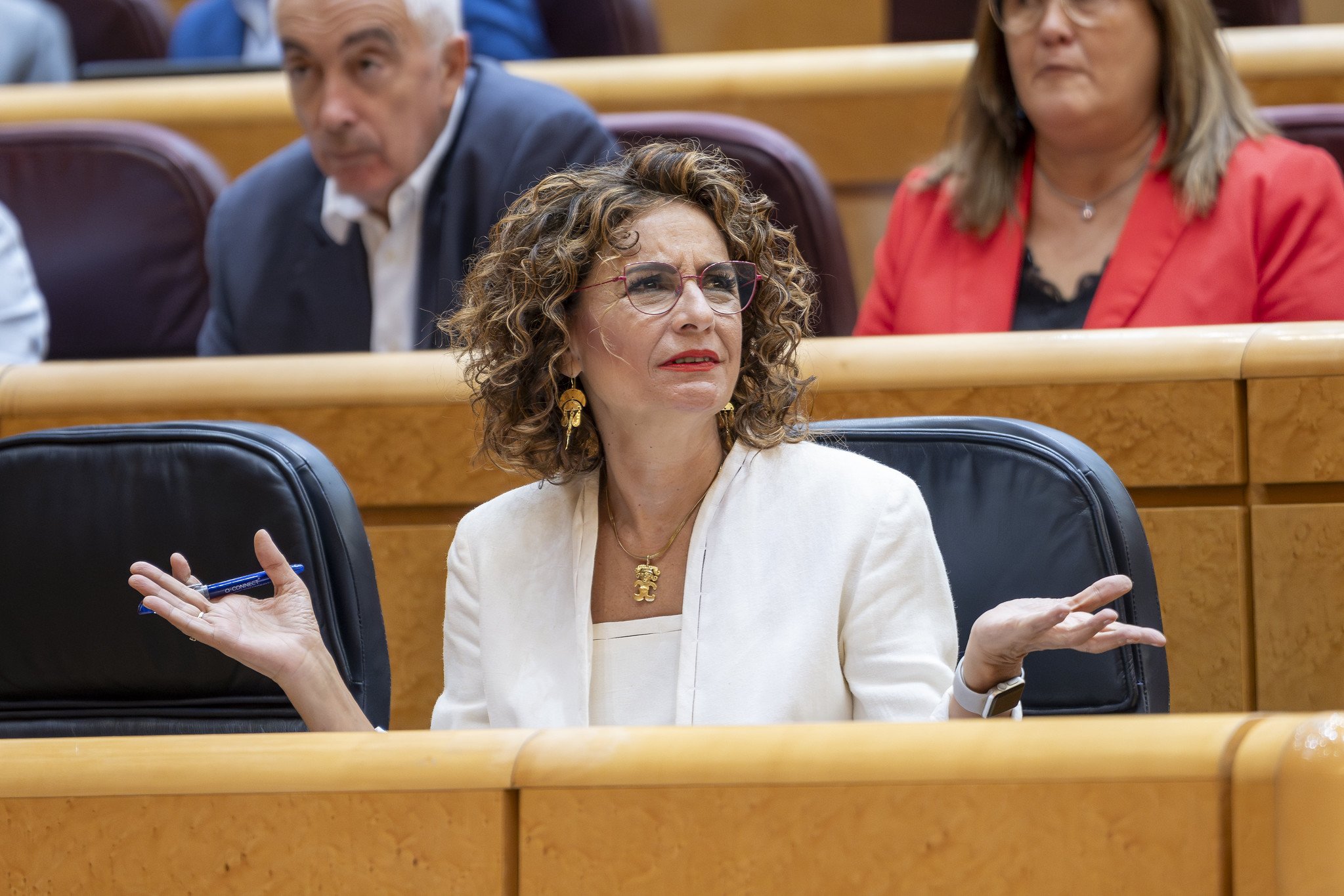 María Jesús Montero, rodeada de corrupción / Foto: Pablo Moreno