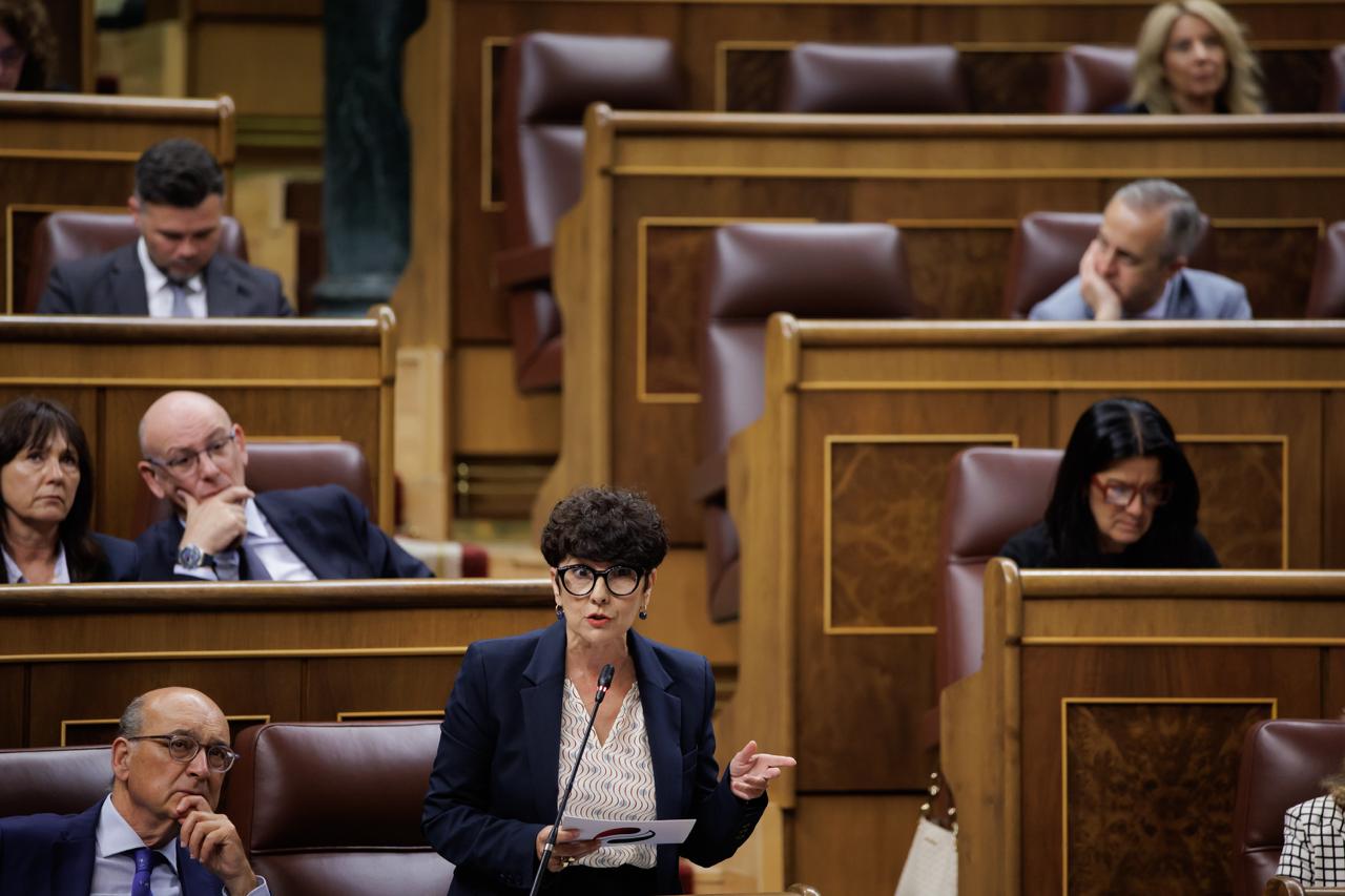 La portavoz peneuvista en el Congreso, Maribel Vaquero