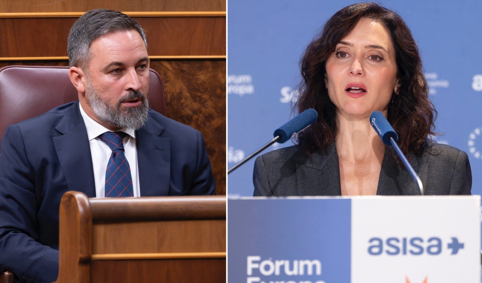 Abascal tiene que aclarar si es cristiano. Ahora bien, de ahí a decir que Ayuso es una política católica... hombre... mire, no / Fotos: Pablo Moreno