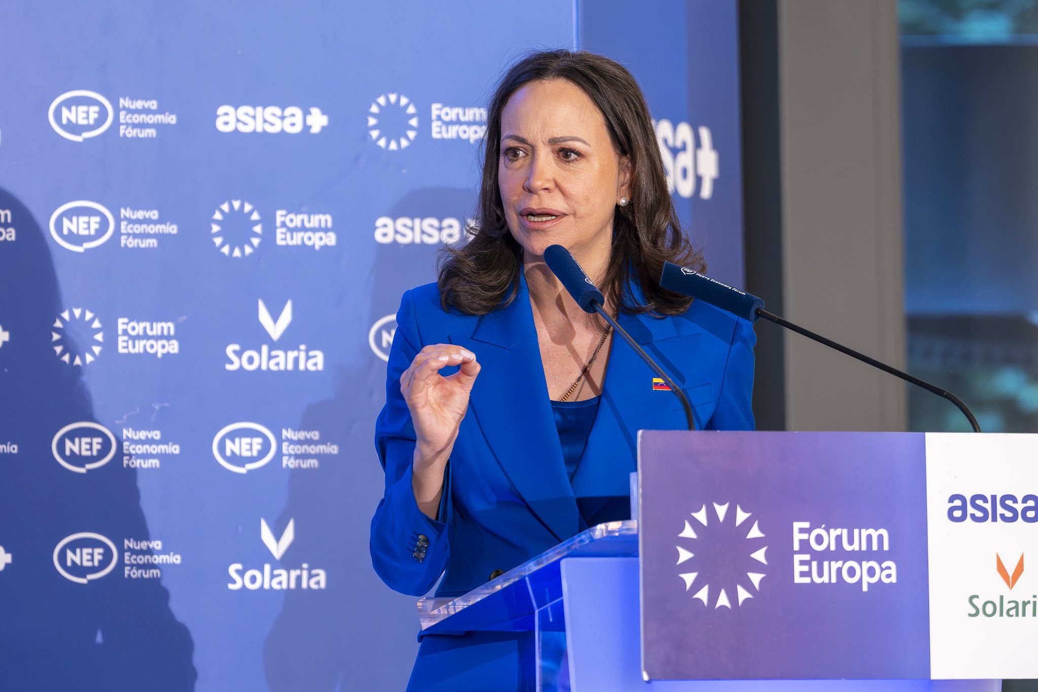 María Corina Machado quiere ir más rápido en la transición política / Foto: Pablo Moreno