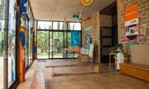 Una de las aulas del CEIP Ramón y Cajal de Alpartir
