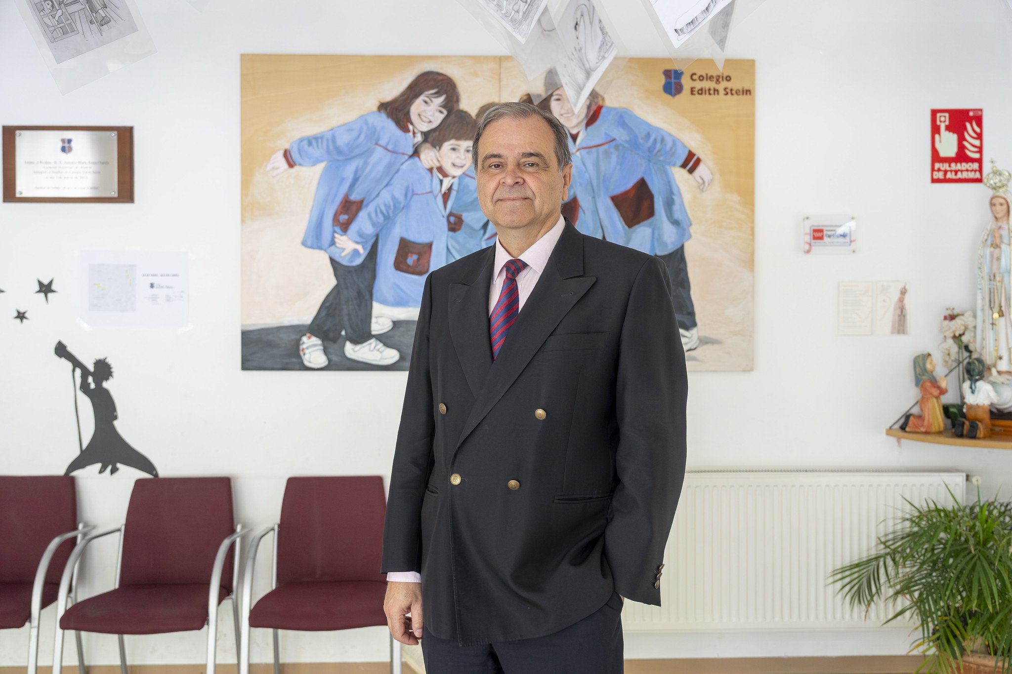 Juan Antonio Perteguer, promotor y gestor de colegios católicos es presidente de Acción Social Empresarial (ASE) / Foto: Pablo Moreno