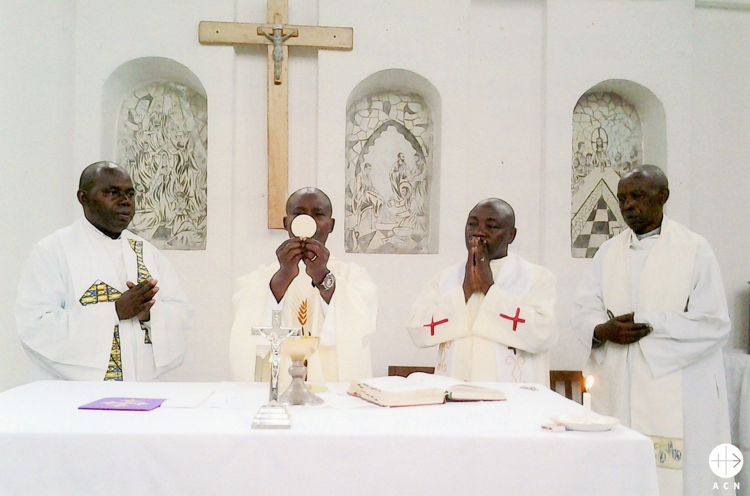 Cristianos perseguidos en la República Democrática del Congo (Foto: ACN)