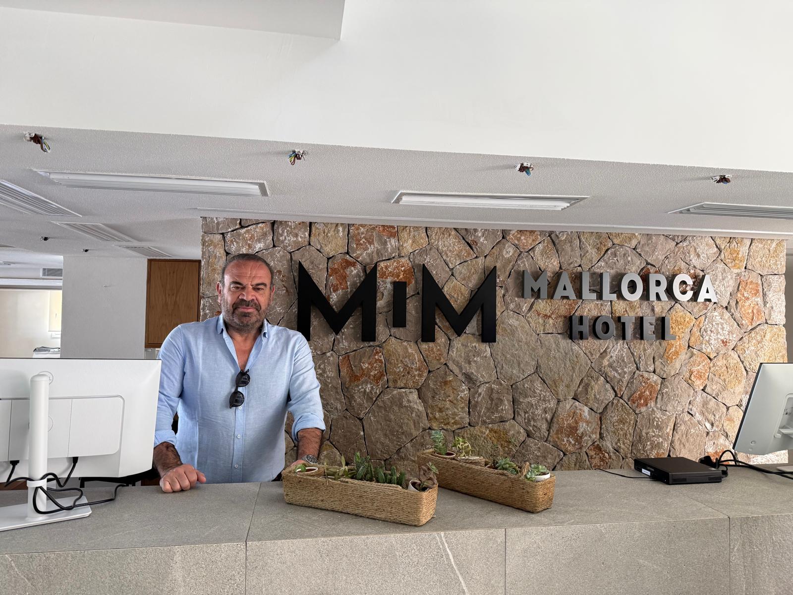 Gabriel Escarrer, presidente y CEO de Meliá, en el recién estrenado MiM Mallorca-The Meliá Collection, en Cala Millor