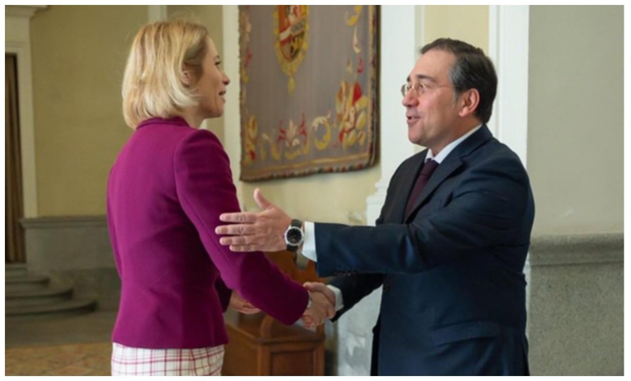 Consejo de Ministros de Exteriores de la Unión Europea. La comisaria del ramo, Kaja Kallas, anuncia un montón de acuerdos, a cual más indefinido