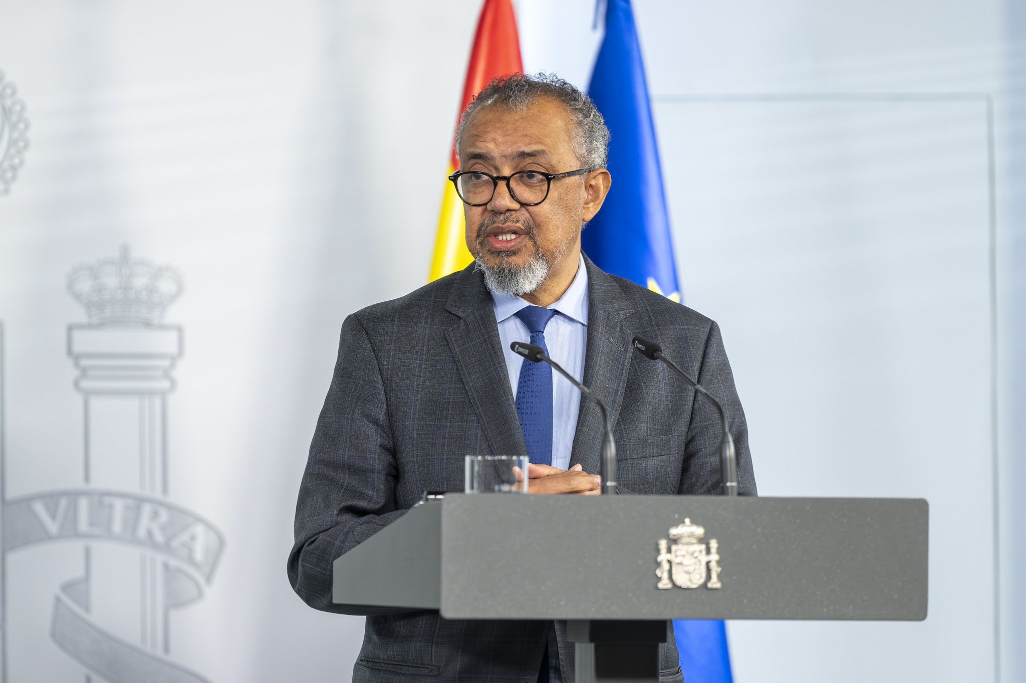 Tedros Adhanom califica de "crueles" a quienes pidieron que los afectados pasaran la cuarentena en el barco... / Foto: Pablo Moreno
