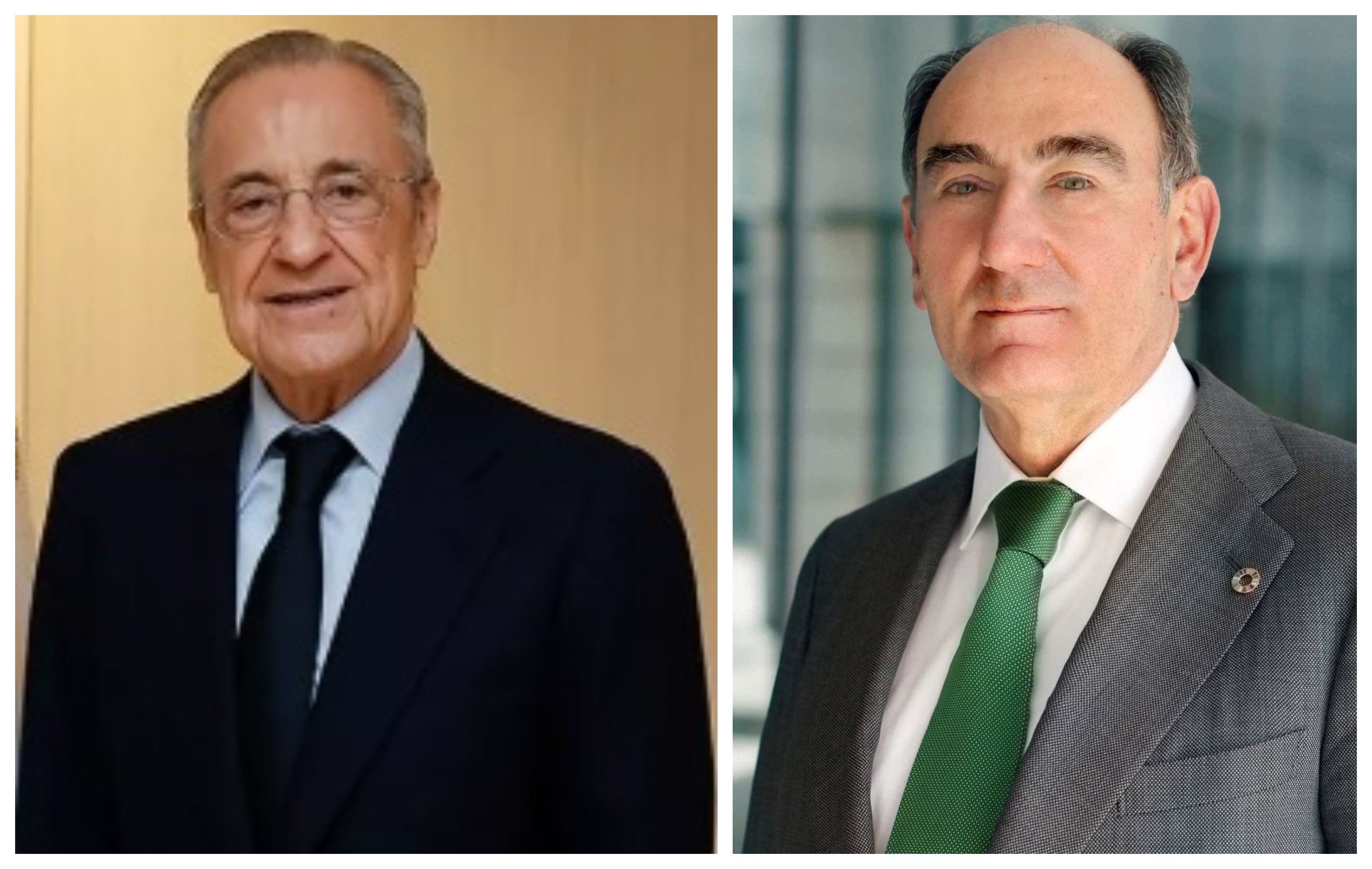 Florentino Pérez e Ignacio Sánchez Galán