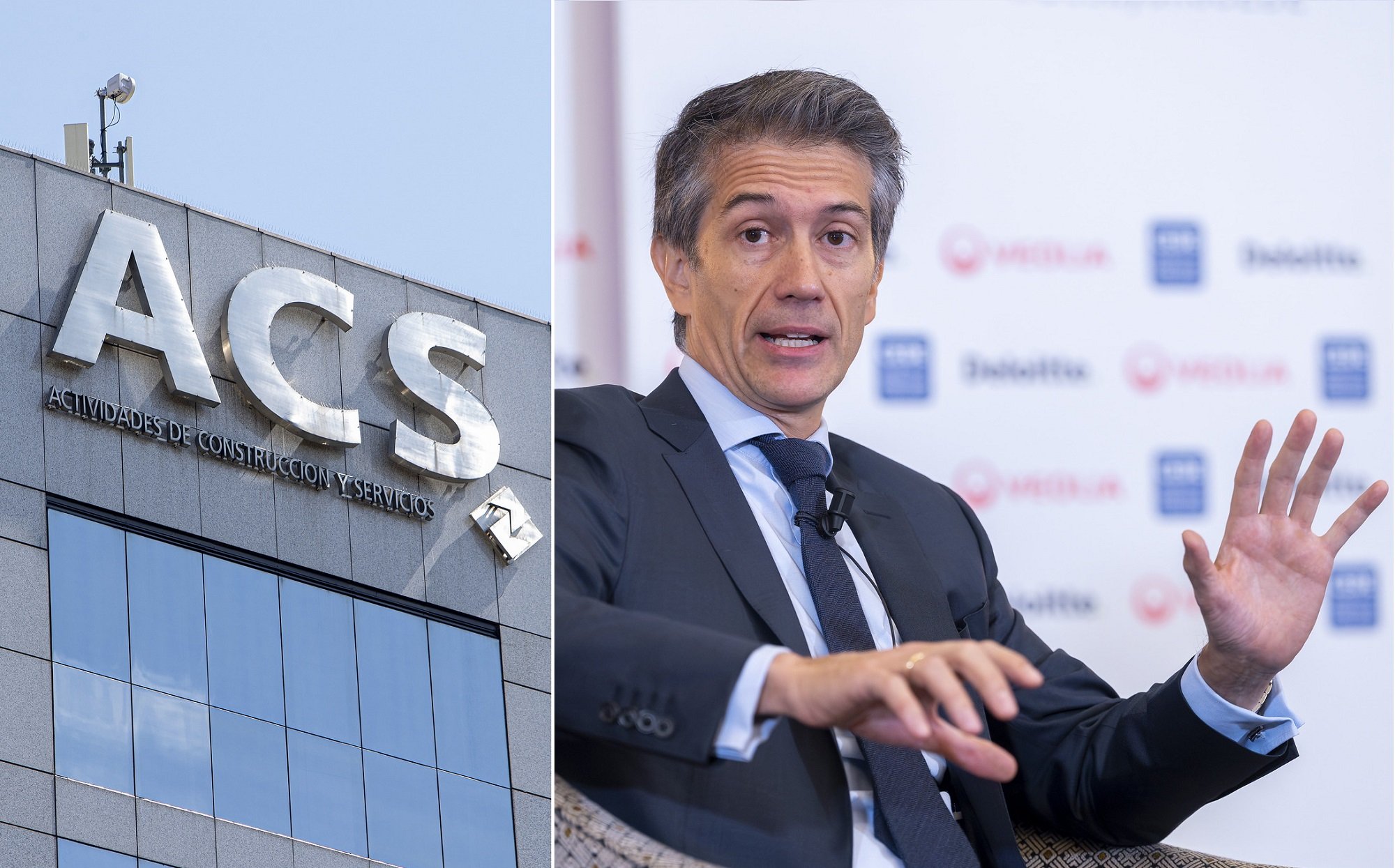 Juan Santamaría, consejero delegado de ACS, ha reiterado que cotizar en EEUU “es siempre una opción” por su alta exposición a dicho país / Fotos: Pablo Moreno