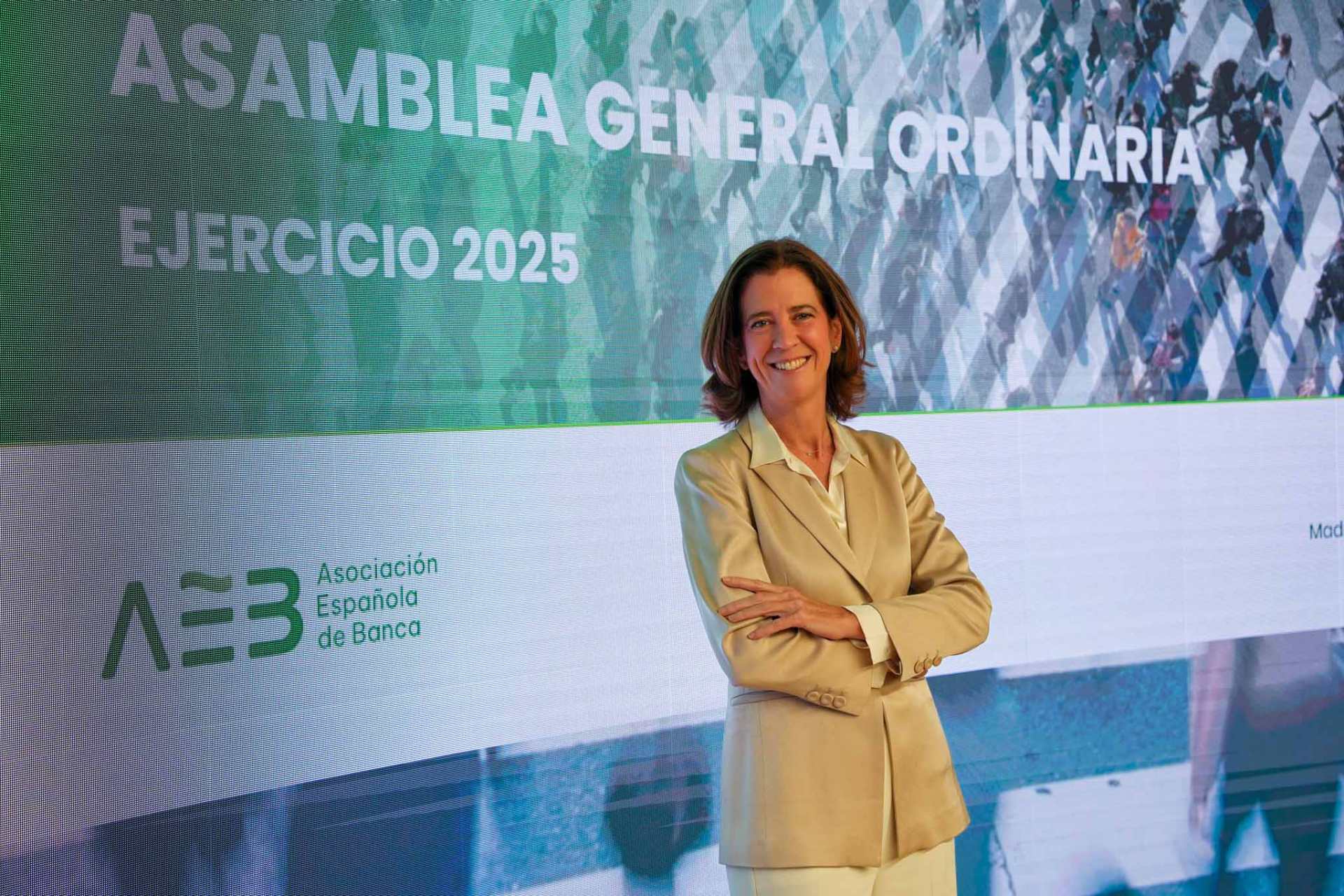 Alejandra Kindelán, presidenta de la Asociación Española de Banca (AEB)