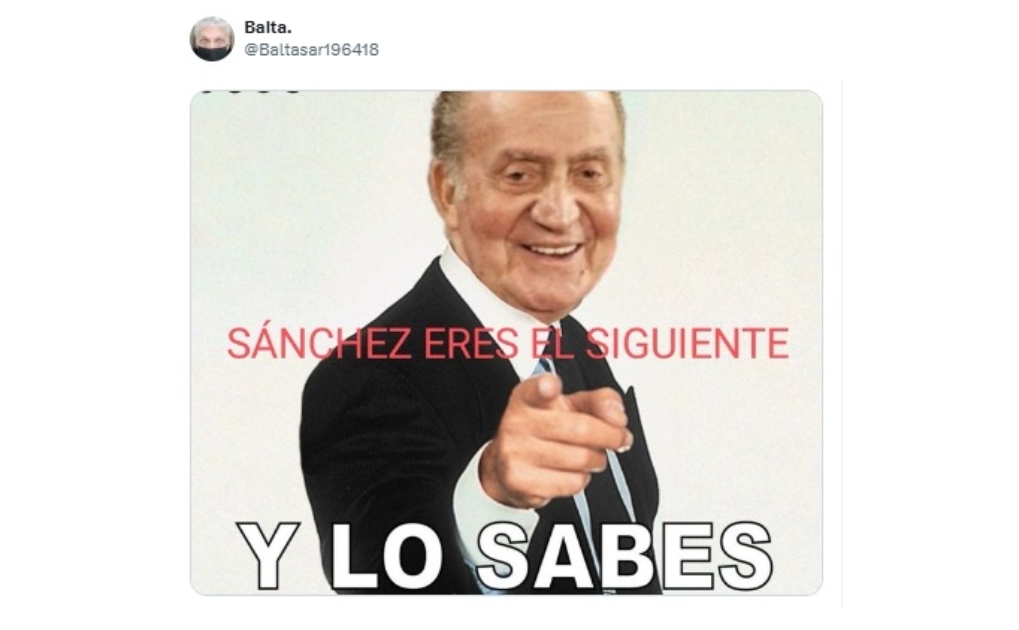 Sánchez, calienta que sales