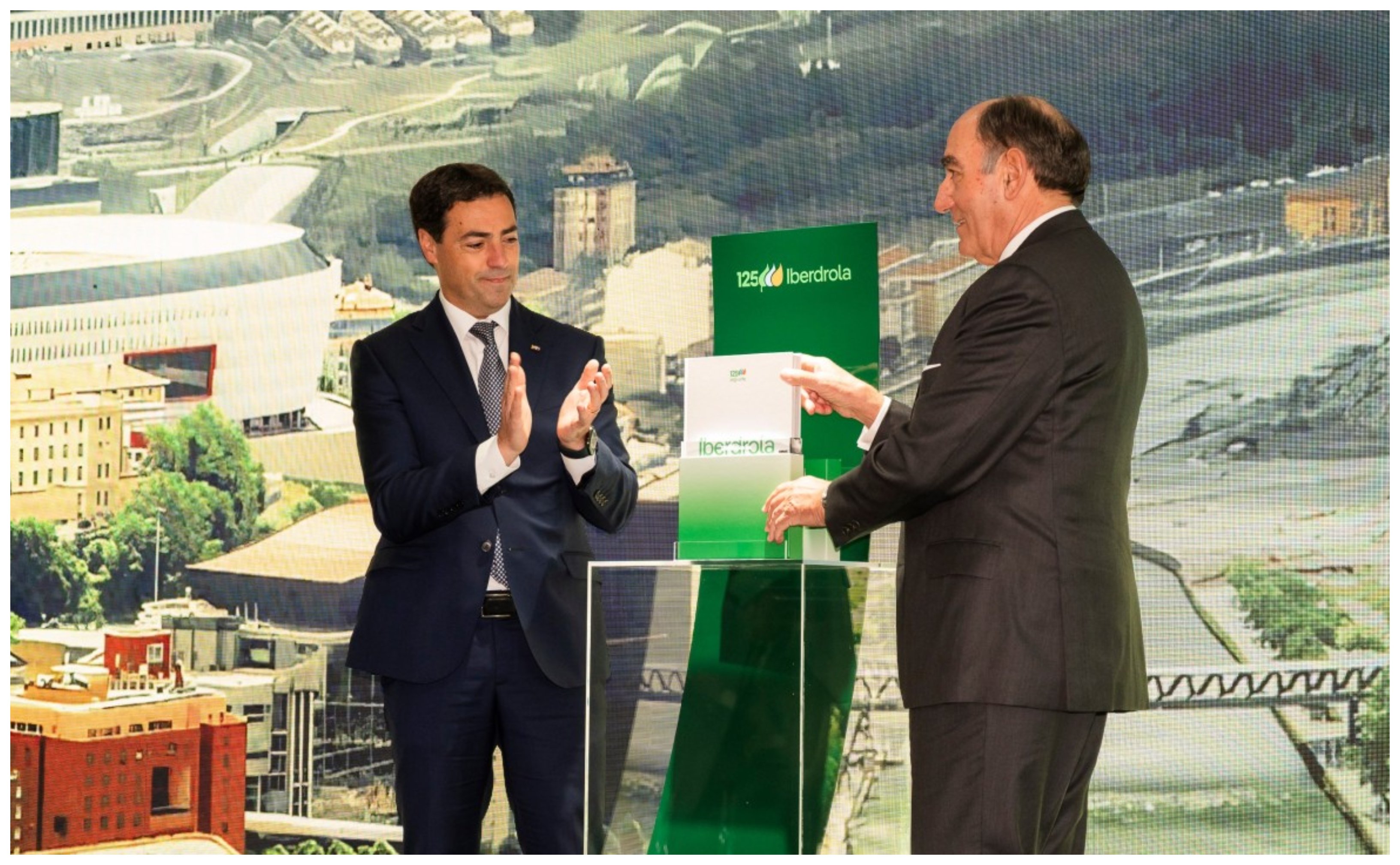 Ignacio Sánchez-Galán ha celebrado en Bilbao el centésimo vigésimo quinto aniversario de Iberdrola, con el lehendakari peneuvista, señor Imanol Pradales, como estrella invitada