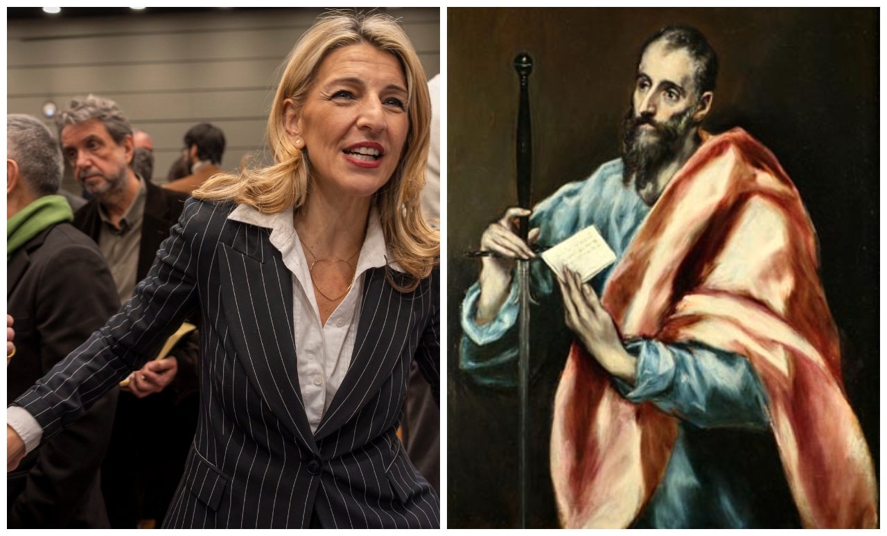 "El que no trabaje, que no coma”. Es de San Pablo, no de Yolanda Díaz