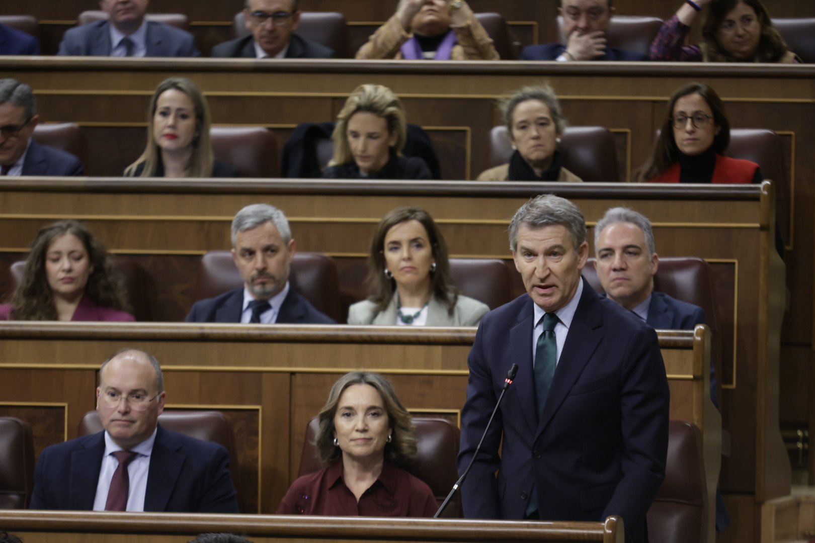 Núñez Feijóo: "España volverá a tener un Gobierno cuya acción responda al interés general" Núñez Feijóo: "España volverá a tener un Gobierno cuya acción responda al interés general"